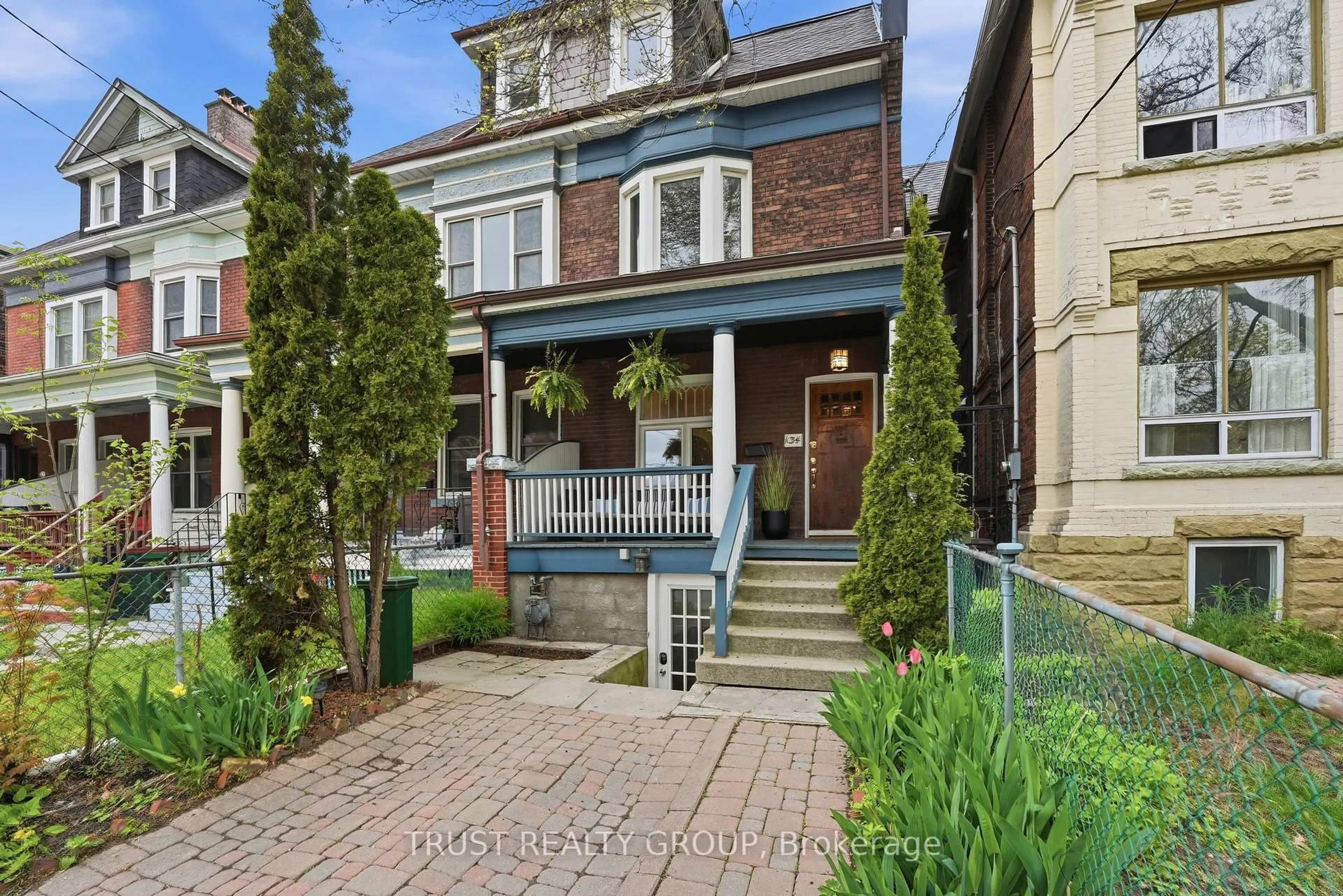 Home with brick exterior material, street for 134 Close Ave, Toronto Ontario M6K 2V5