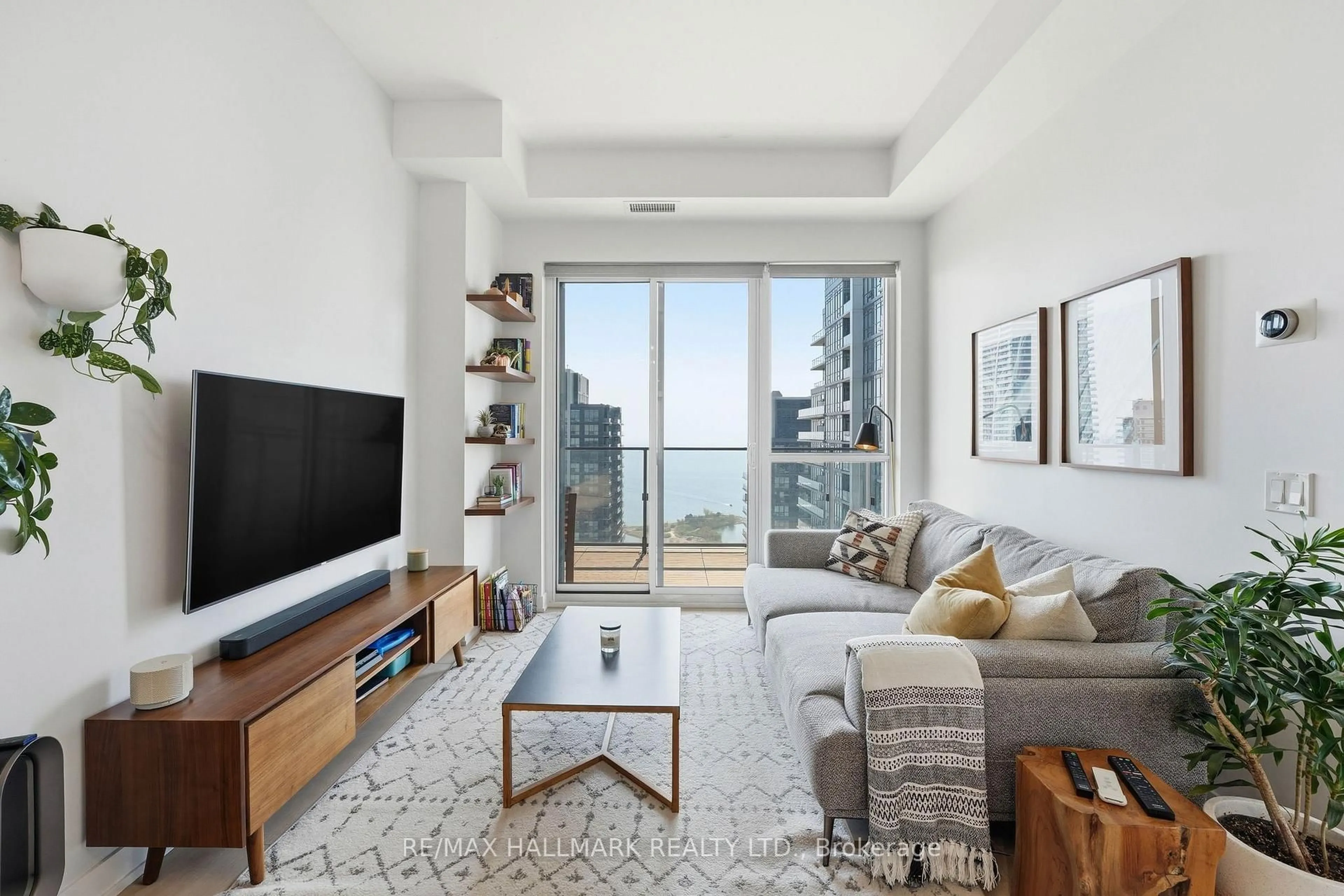 Living room with furniture, unknown for 10 Park Lawn Rd #4310, Toronto Ontario M8V 0H9