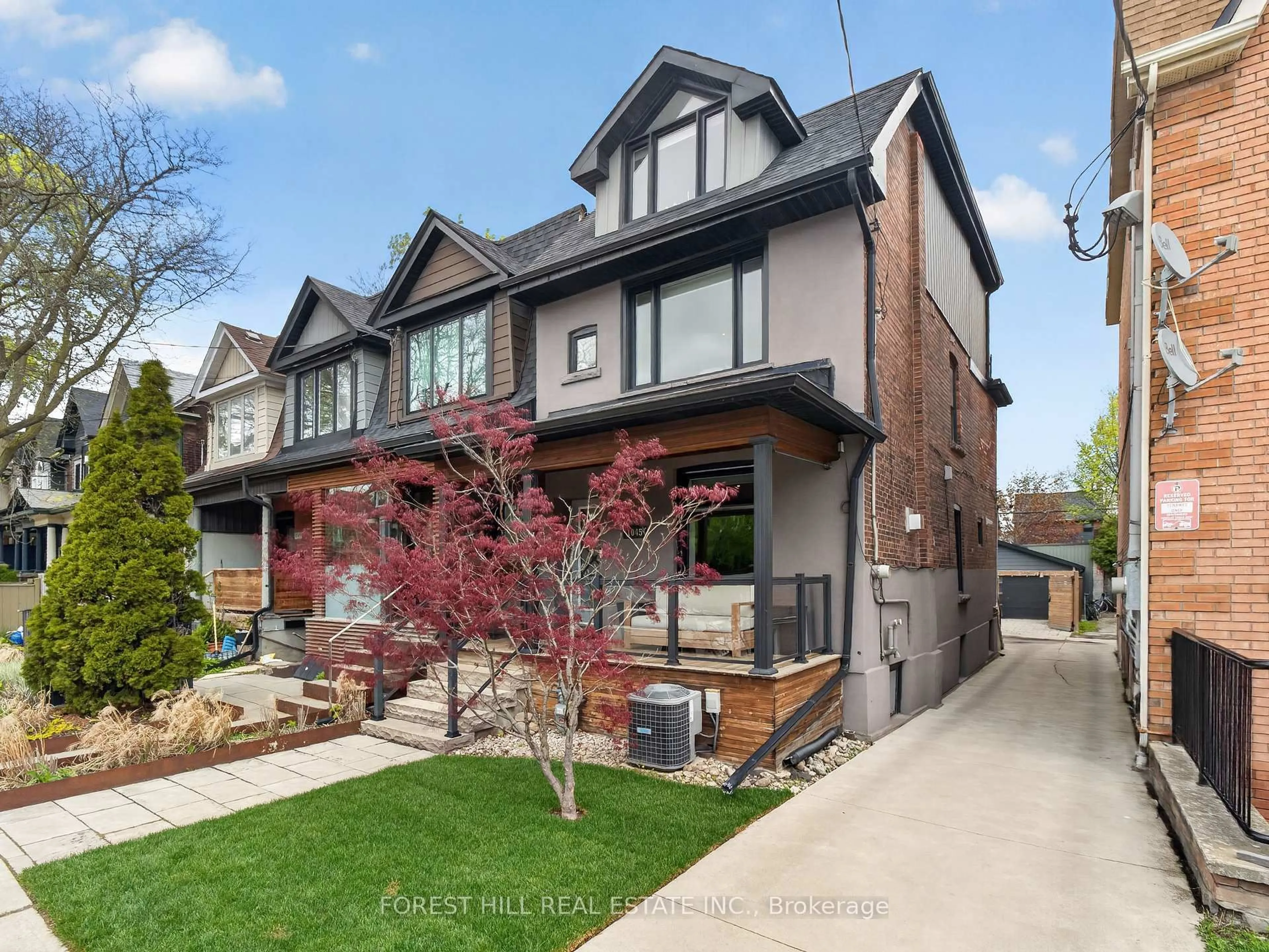 Home with brick exterior material, street for 1045 Dovercourt Rd, Toronto Ontario M6H 2X7