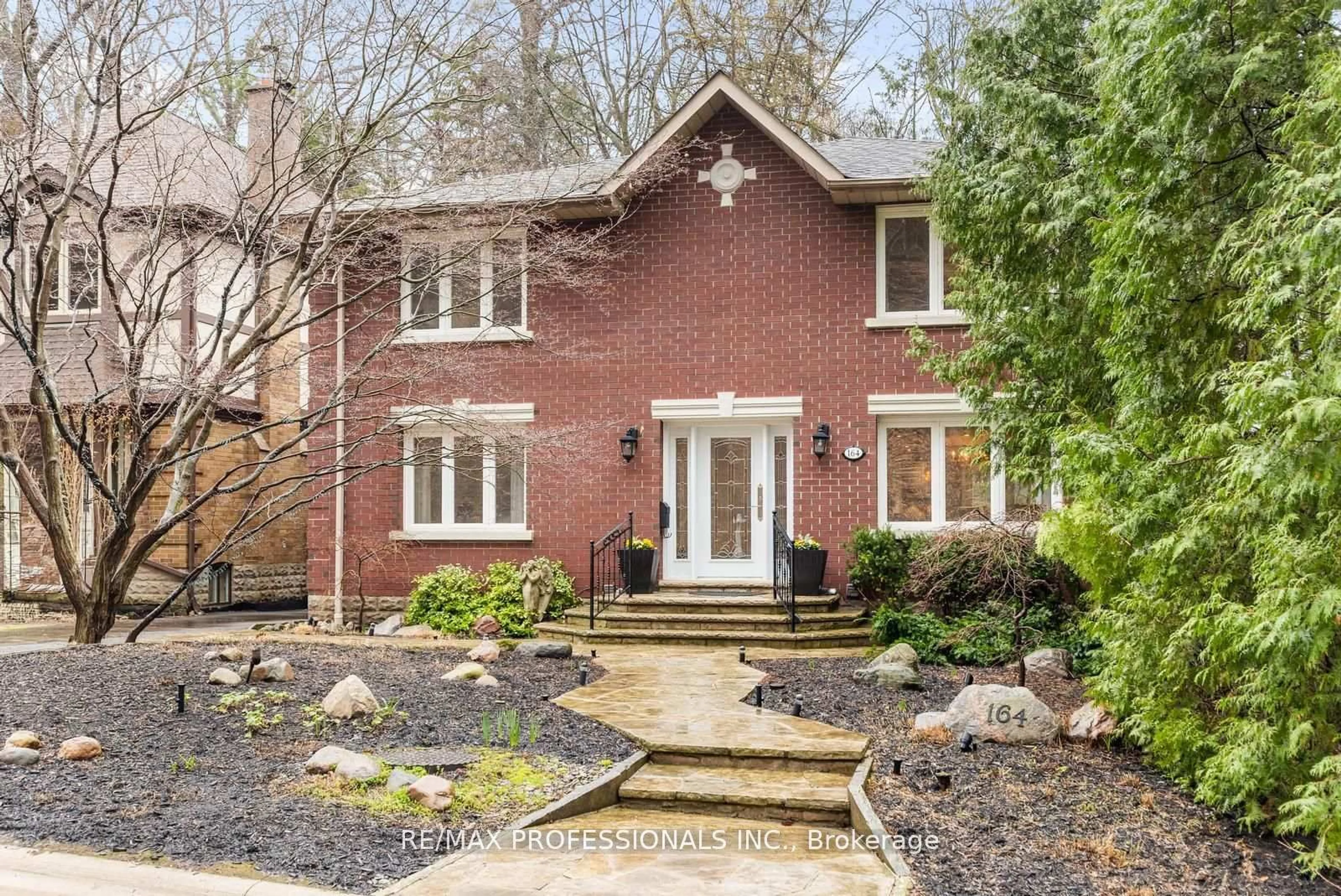 Home with brick exterior material, street for 164 Morningside Ave, Toronto Ontario M6S 1E3