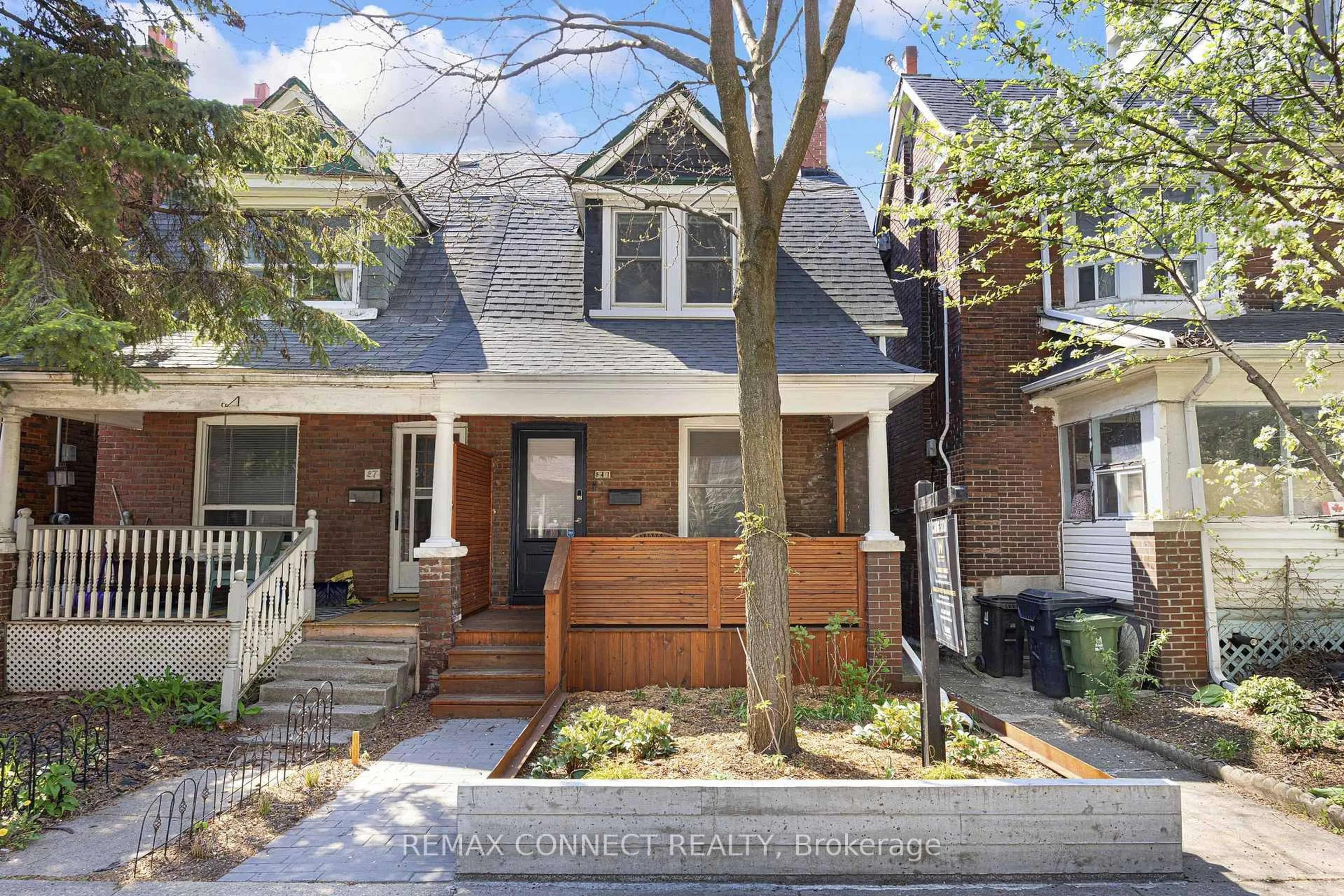 Home with brick exterior material, street for 29 Howard Park Ave, Toronto Ontario M6R 1V3