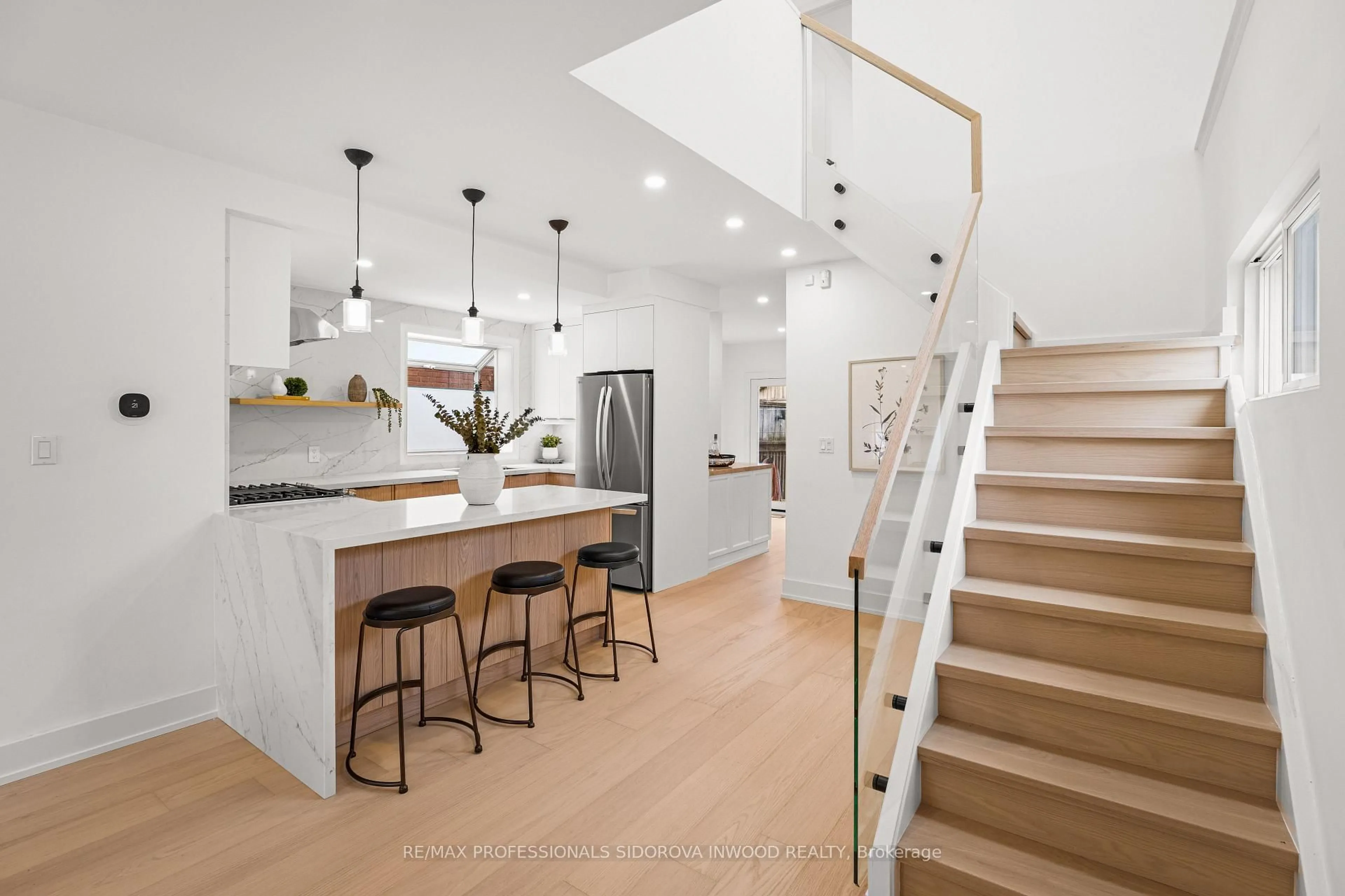 Open concept kitchen, unknown for 2 Ostend Ave, Toronto Ontario M6S 1L4