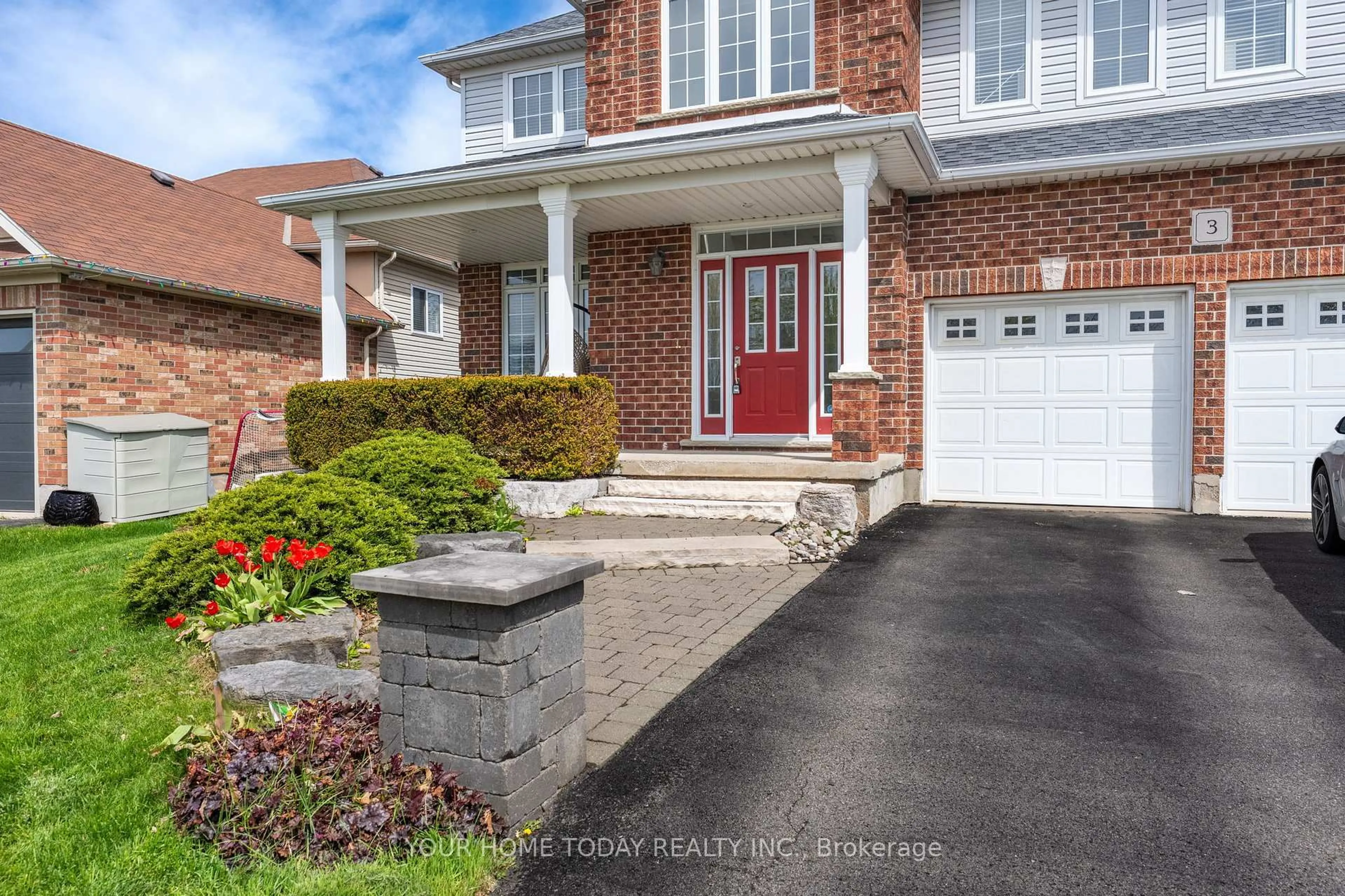 Home with brick exterior material, street for 3 Nelles St, Halton Hills Ontario L7J 2Y7