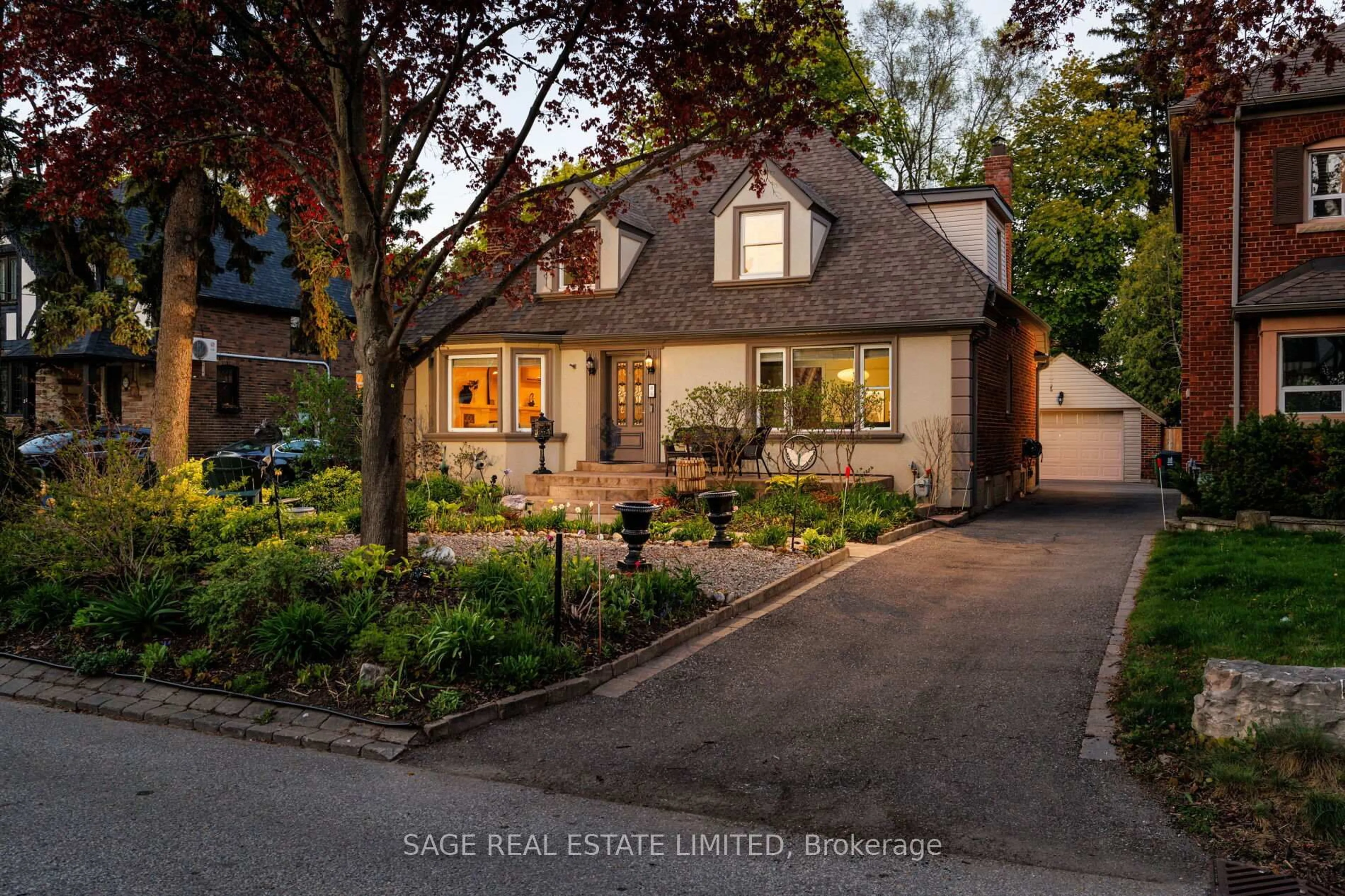 Home with brick exterior material, street for 25 Cliveden Ave, Toronto Ontario M8Z 3M7