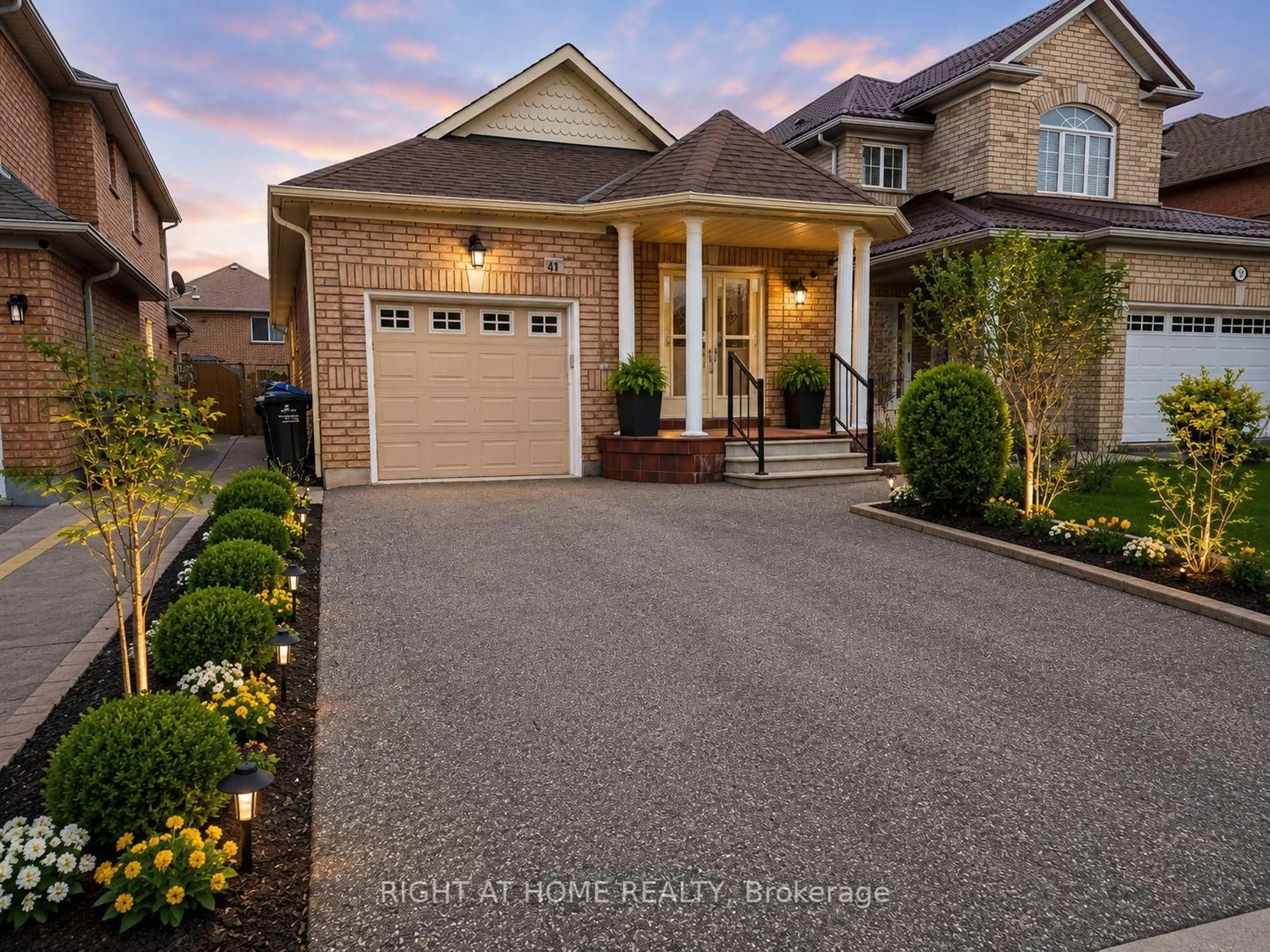 Home with brick exterior material, street for 41 Olympia Cres, Brampton Ontario L6X 4W2