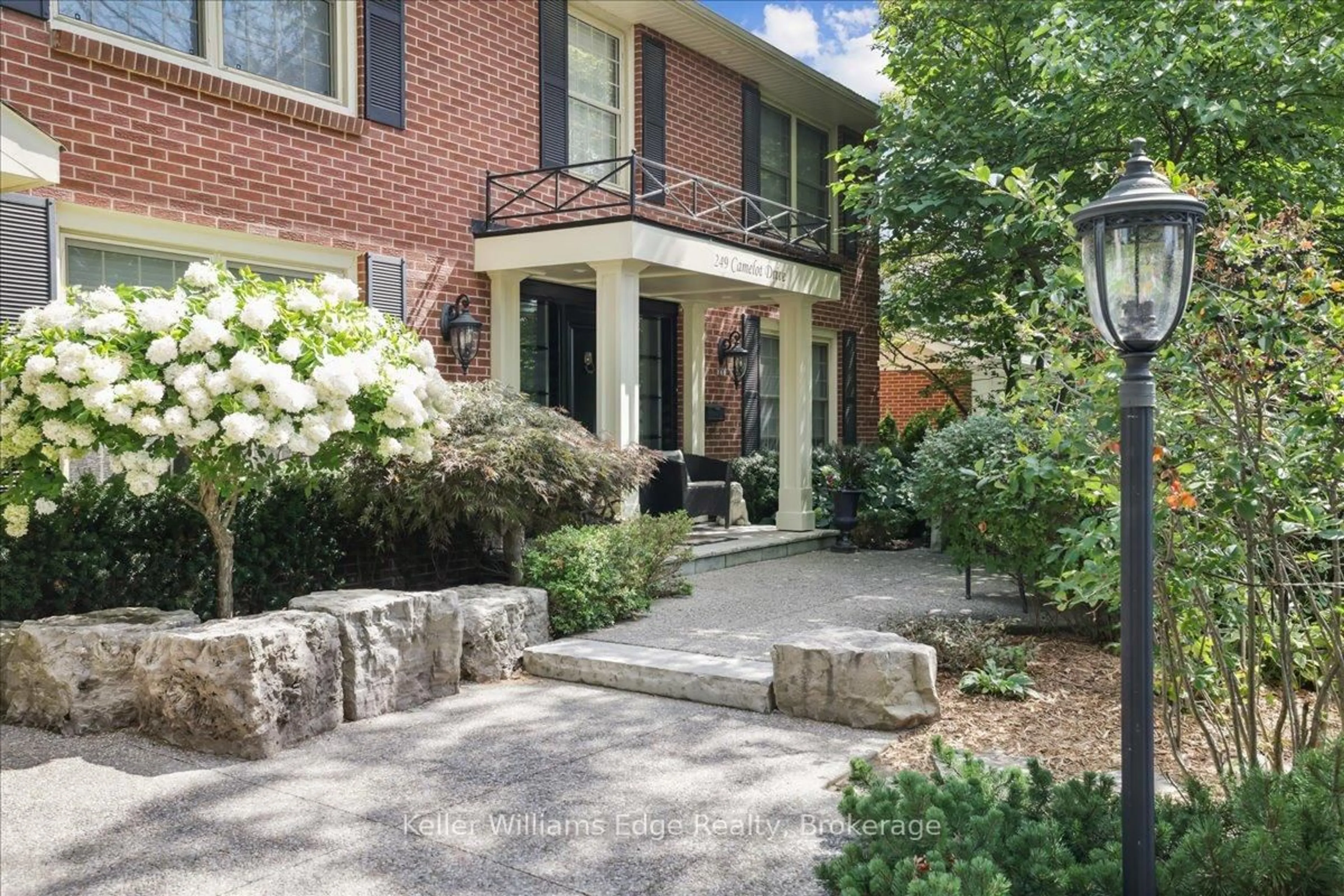 Home with brick exterior material, street for 249 Camelot Dr, Burlington Ontario L7L 2E9