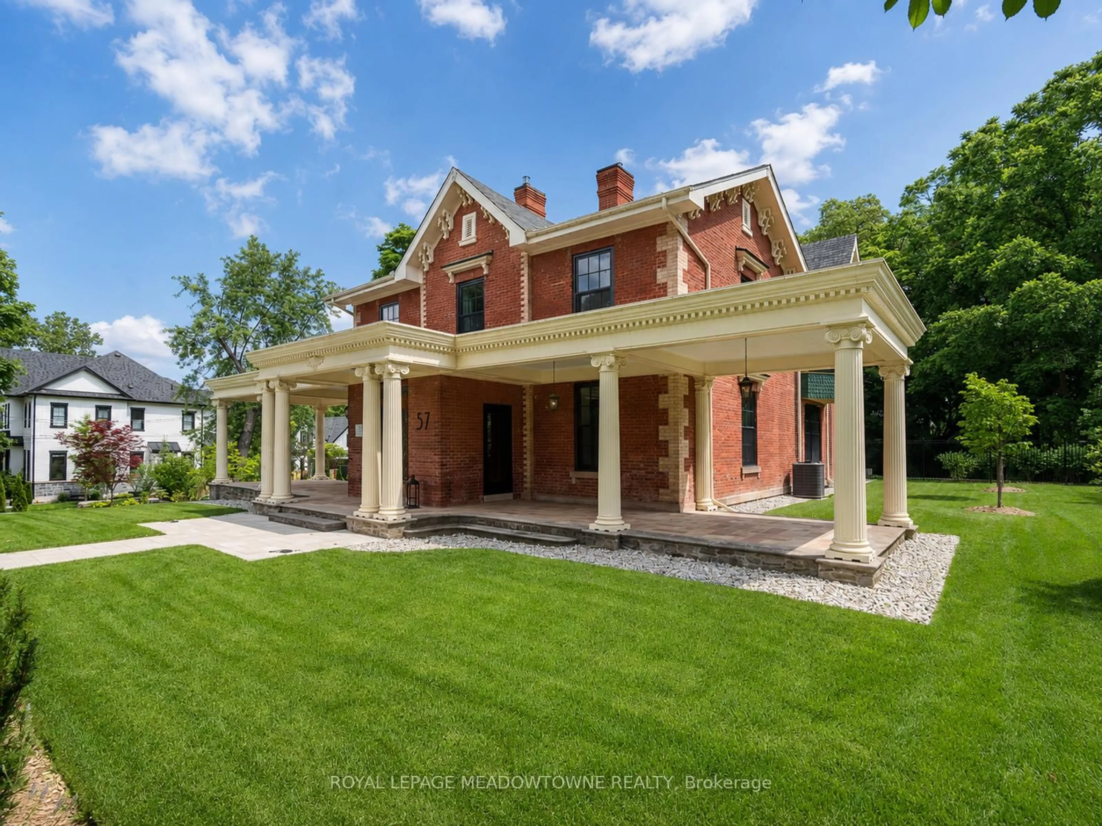 Home with brick exterior material, street for 57 Victoria St, Milton Ontario L9T 1S6