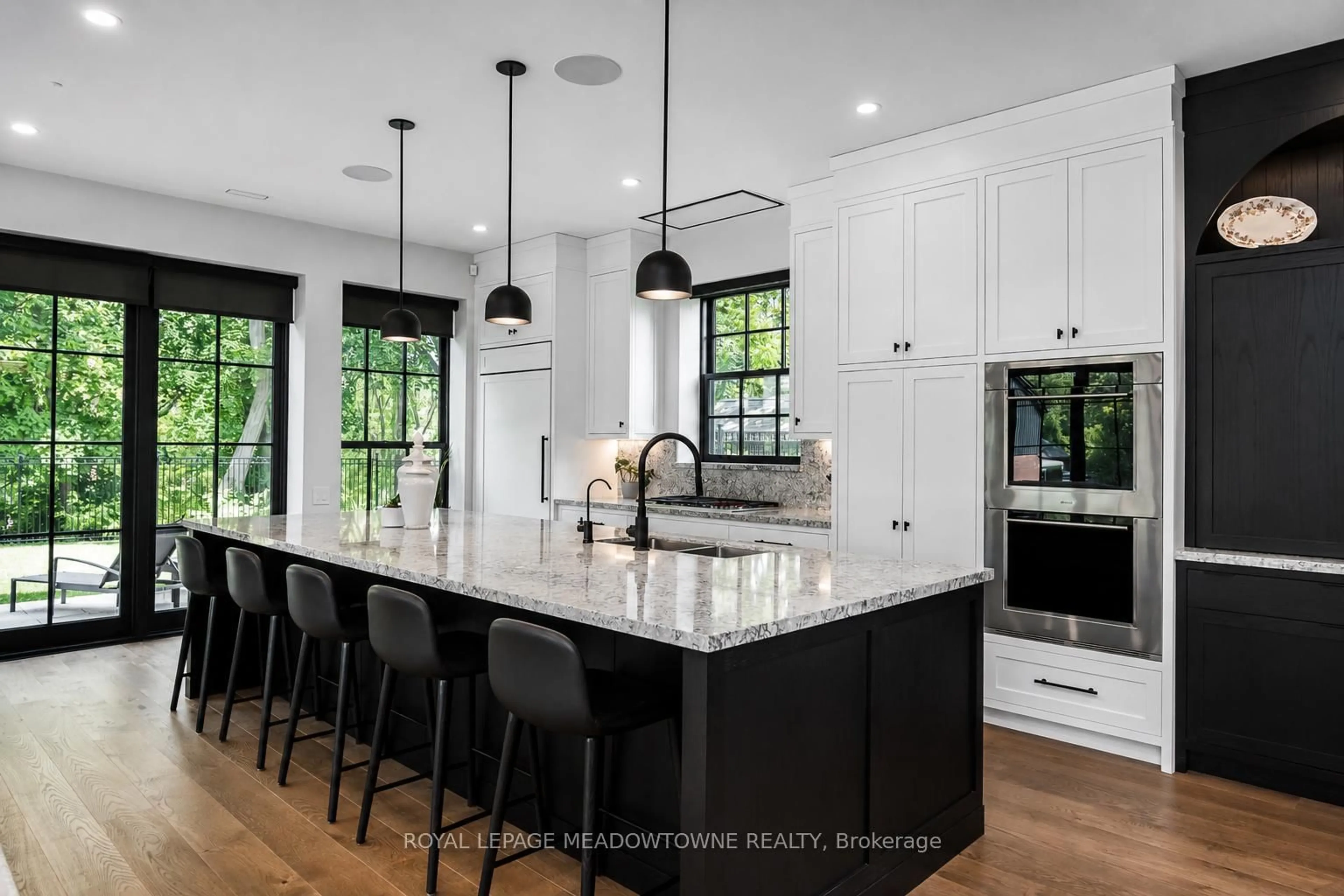 Contemporary kitchen, ceramic/tile floor for 57 Victoria St, Milton Ontario L9T 1S6