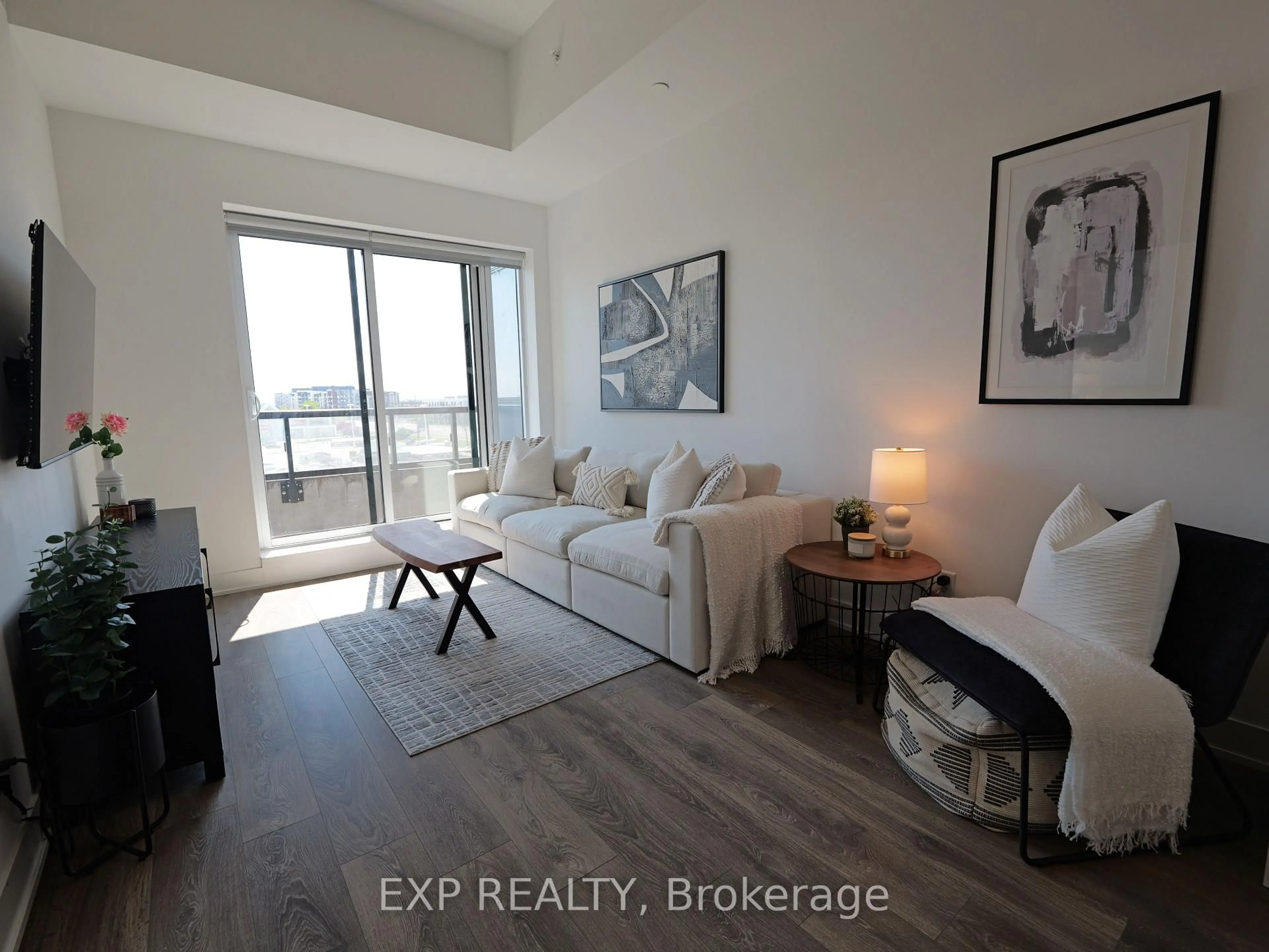 Living room with furniture, unknown for 2481 Taunton Rd #401, Oakville Ontario L6H 3R7