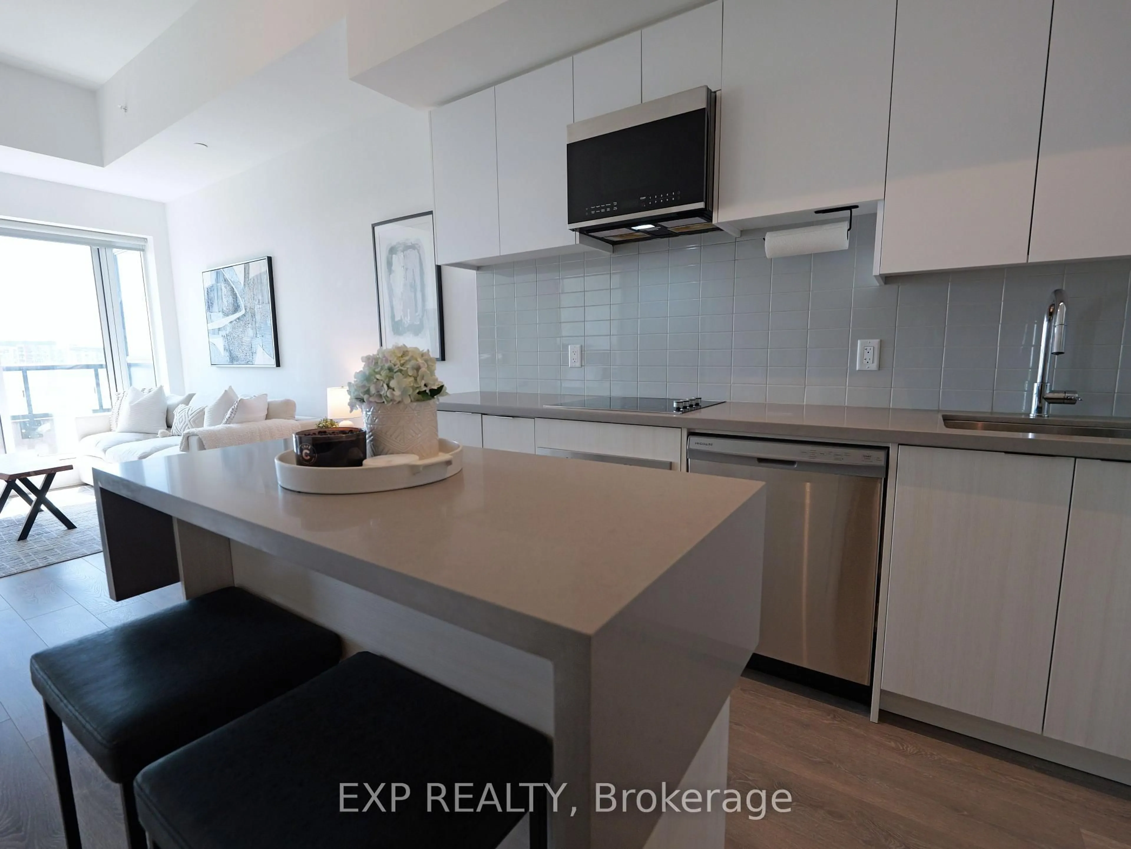 Open concept kitchen, unknown for 2481 Taunton Rd #401, Oakville Ontario L6H 3R7