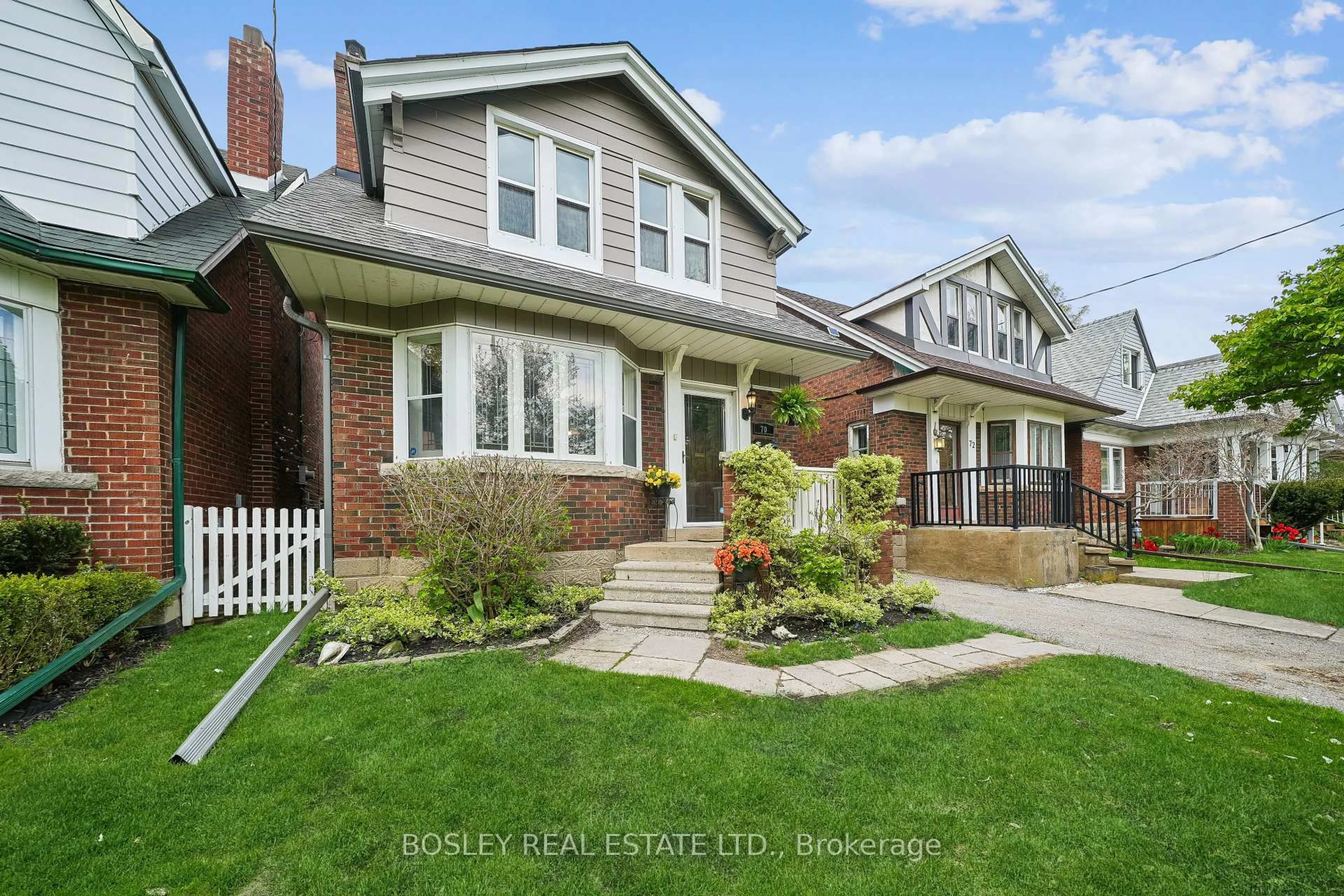 Home with brick exterior material, street for 70 Eleventh St, Toronto Ontario M8V 3G5