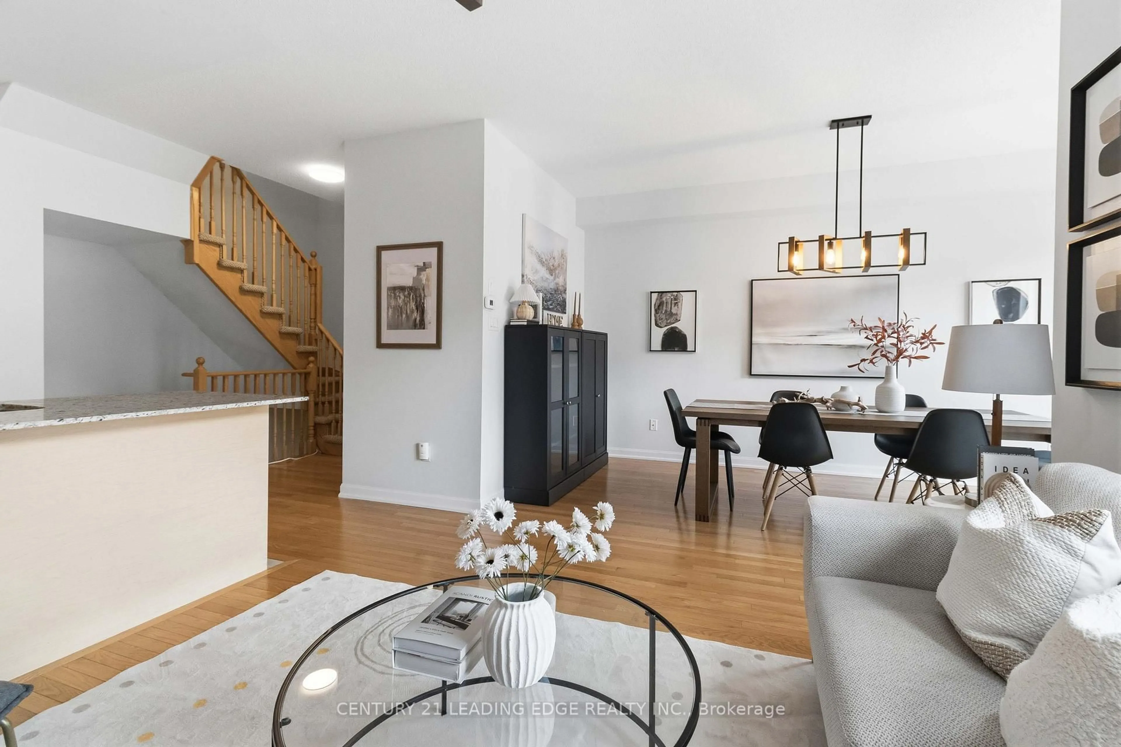 Living room with furniture, unknown for 165 Hampshire Way #106, Milton Ontario L9T 8M7