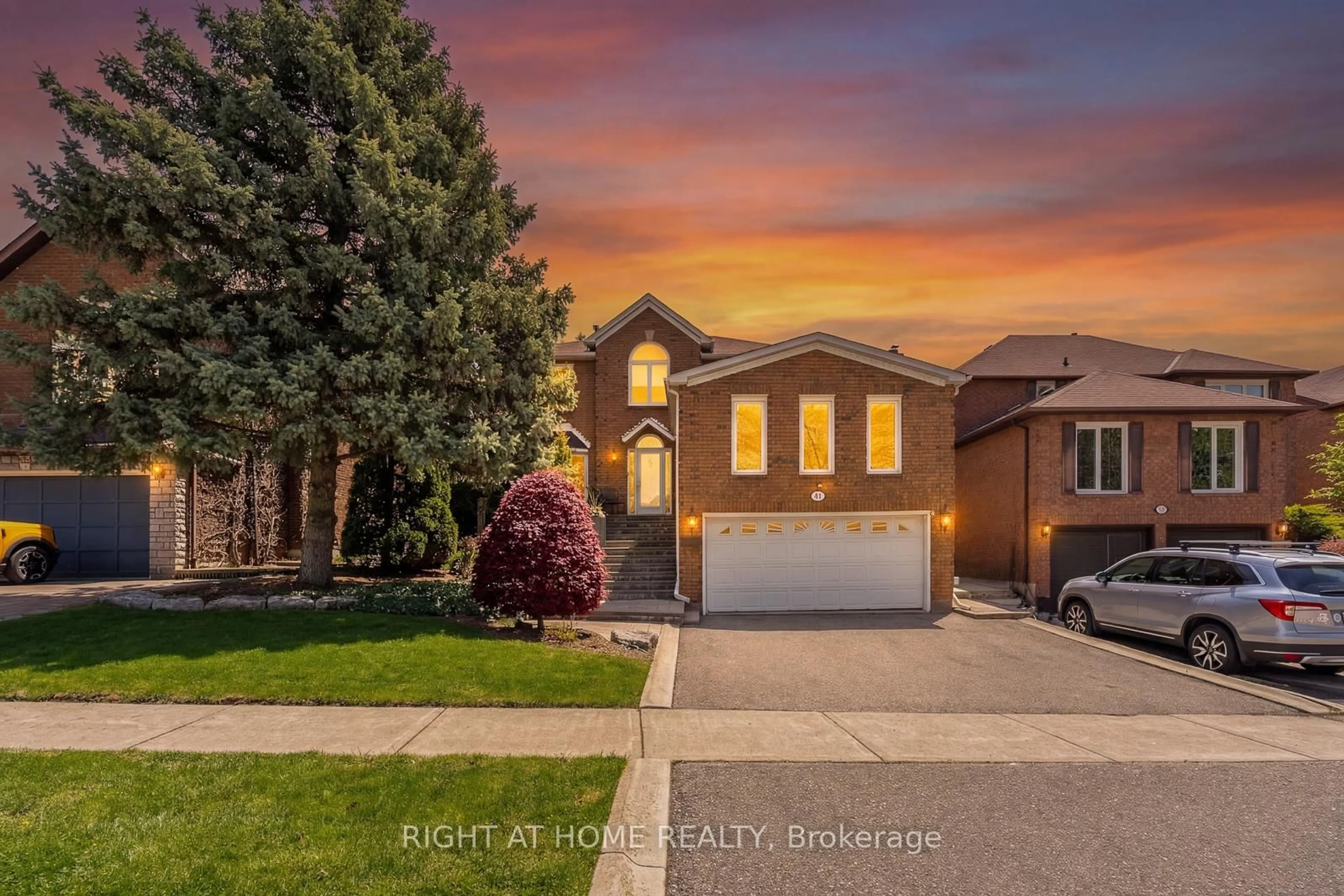 Home with brick exterior material, street for 41 Christie Dr, Brampton Ontario L6Z 3J6