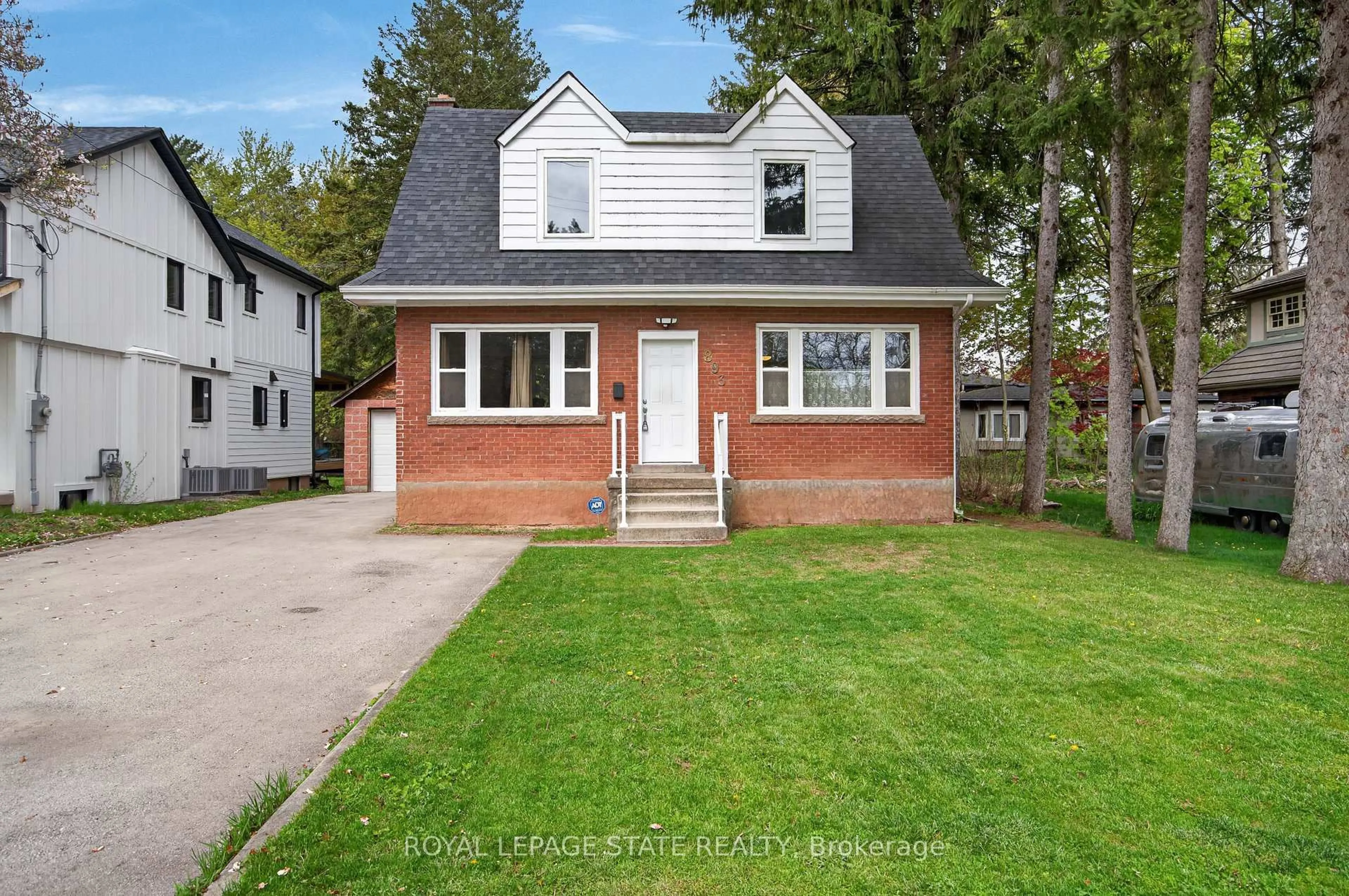 Home with brick exterior material, street for 893 Lasalle Park Rd, Burlington Ontario L7T 1M6