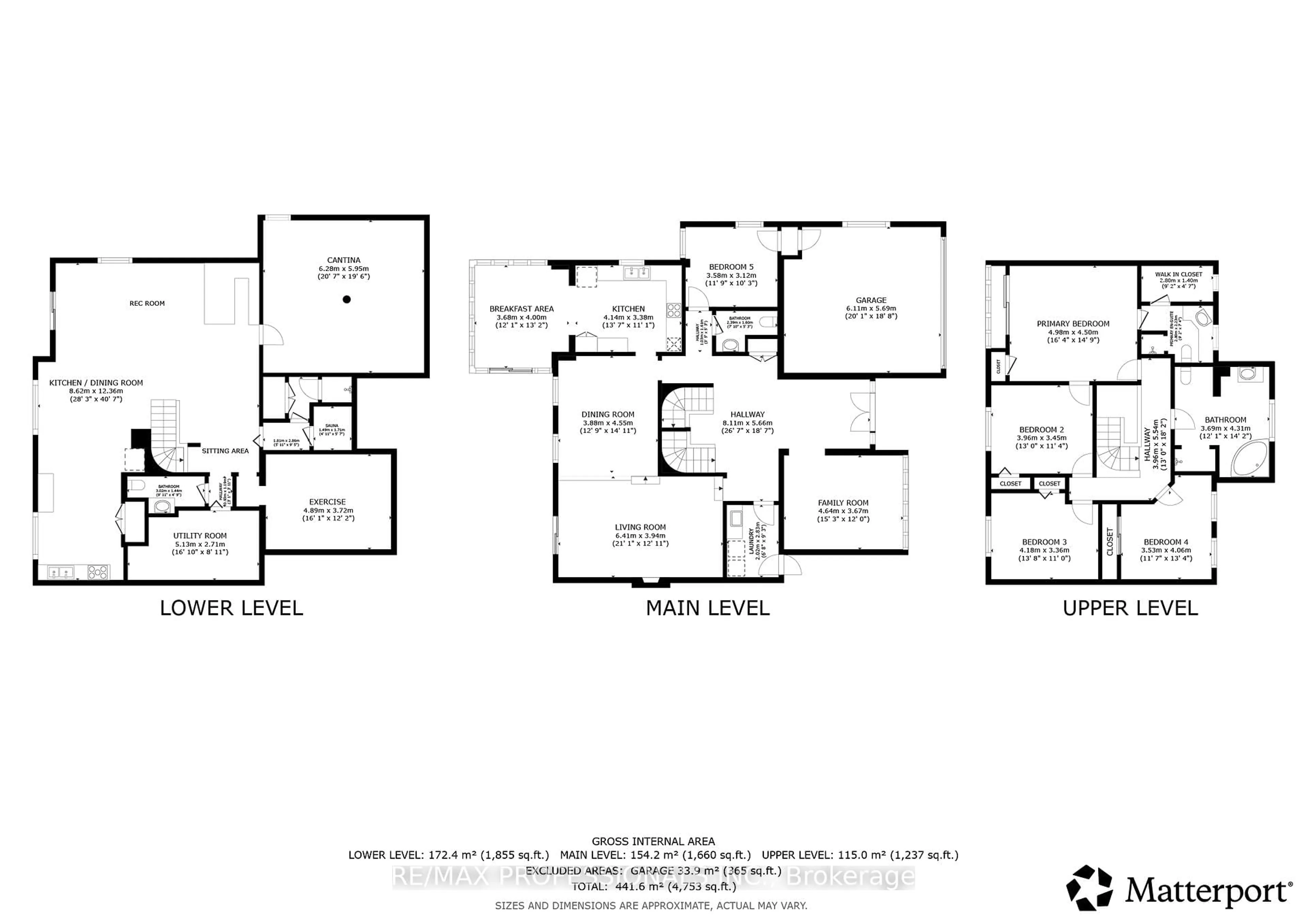 Floor plan for 26 Neilor Cres, Toronto Ontario M9C 1K4