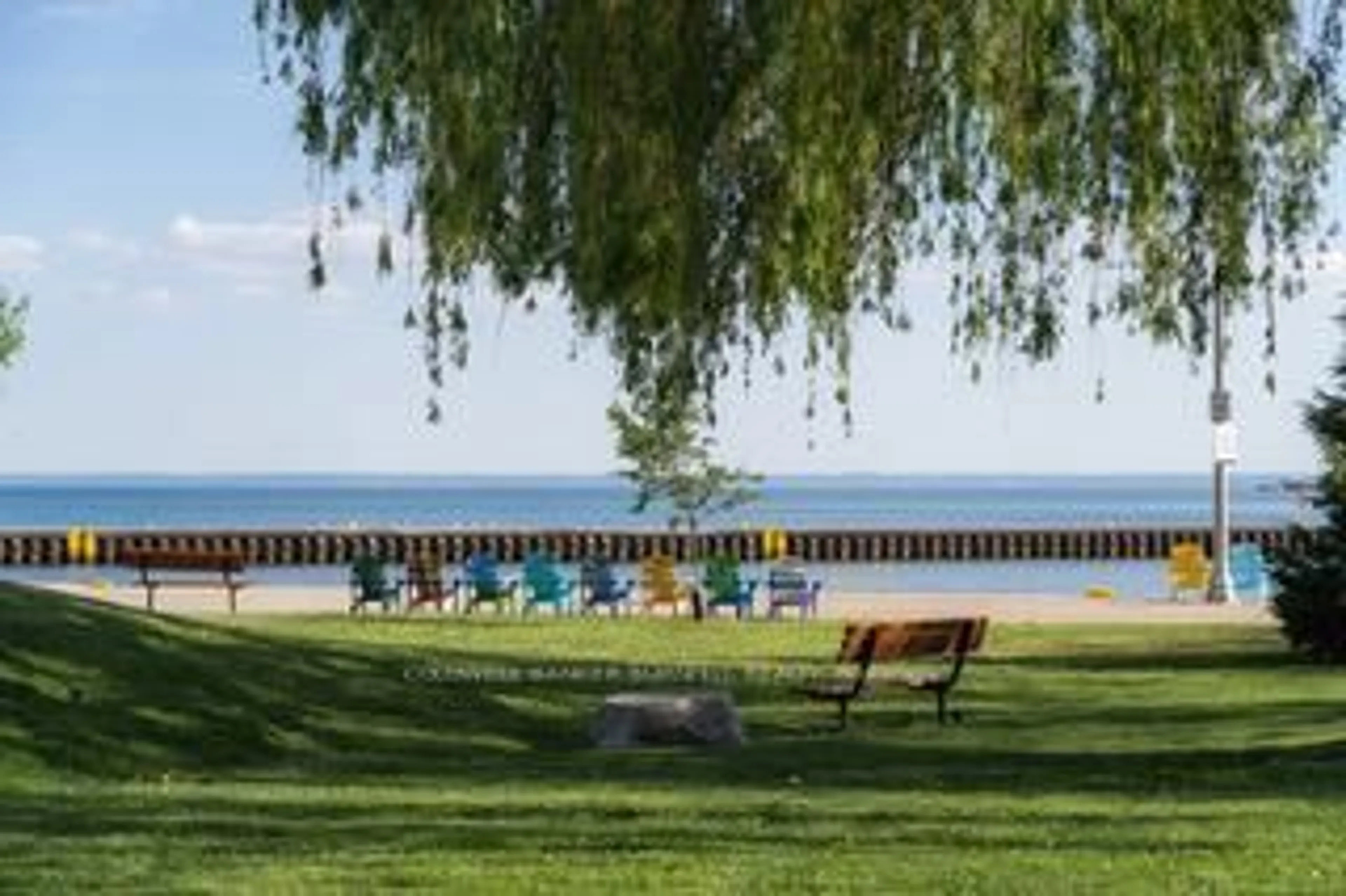 Patio, water/lake/river/ocean view for 100 Bronte Rd #214, Oakville Ontario L6L 6L5