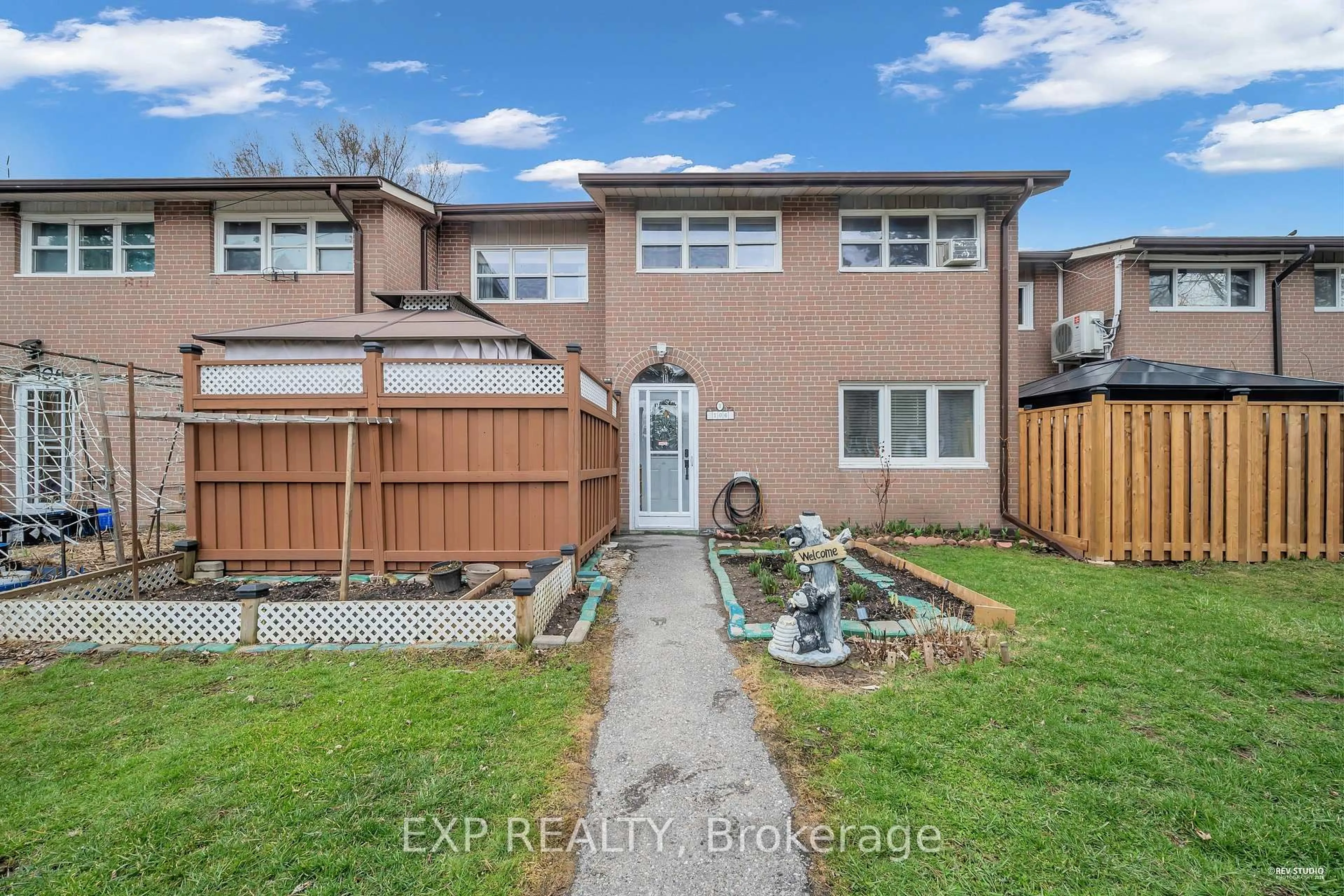 A pic from outside/outdoor area/front of a property/back of a property/a pic from drone, street for 16 London Green Crt #106, Toronto Ontario M3N 1K2