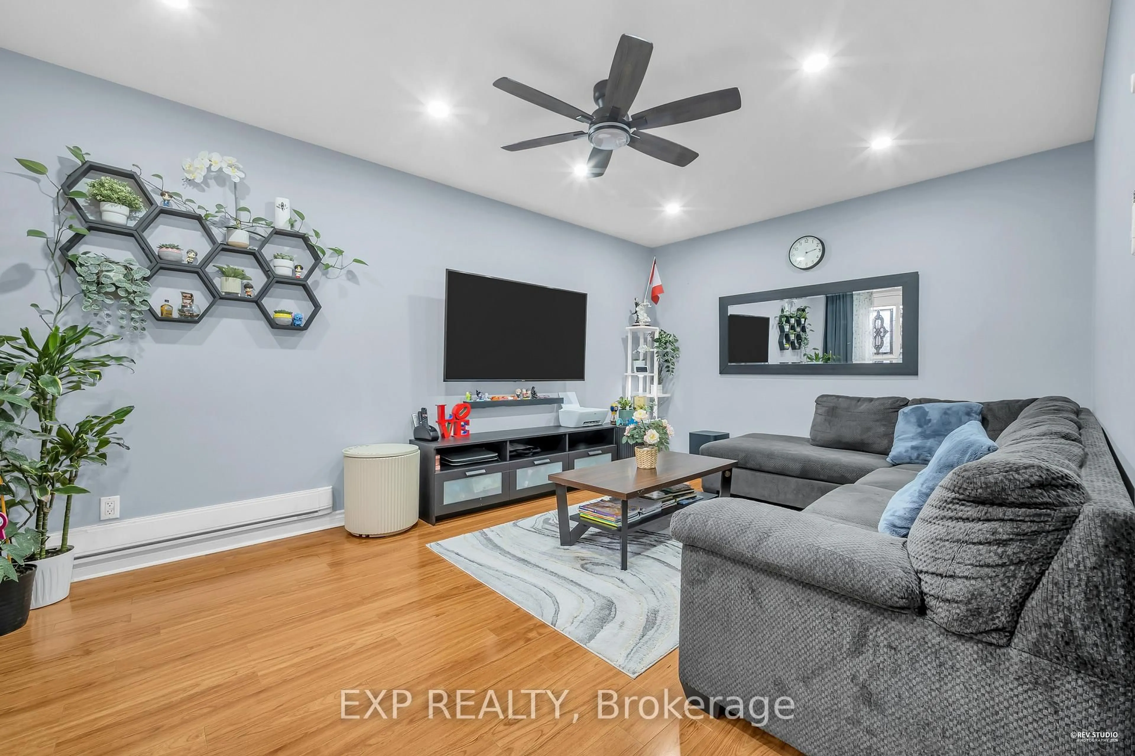 Living room with furniture, unknown for 16 London Green Crt #106, Toronto Ontario M3N 1K2
