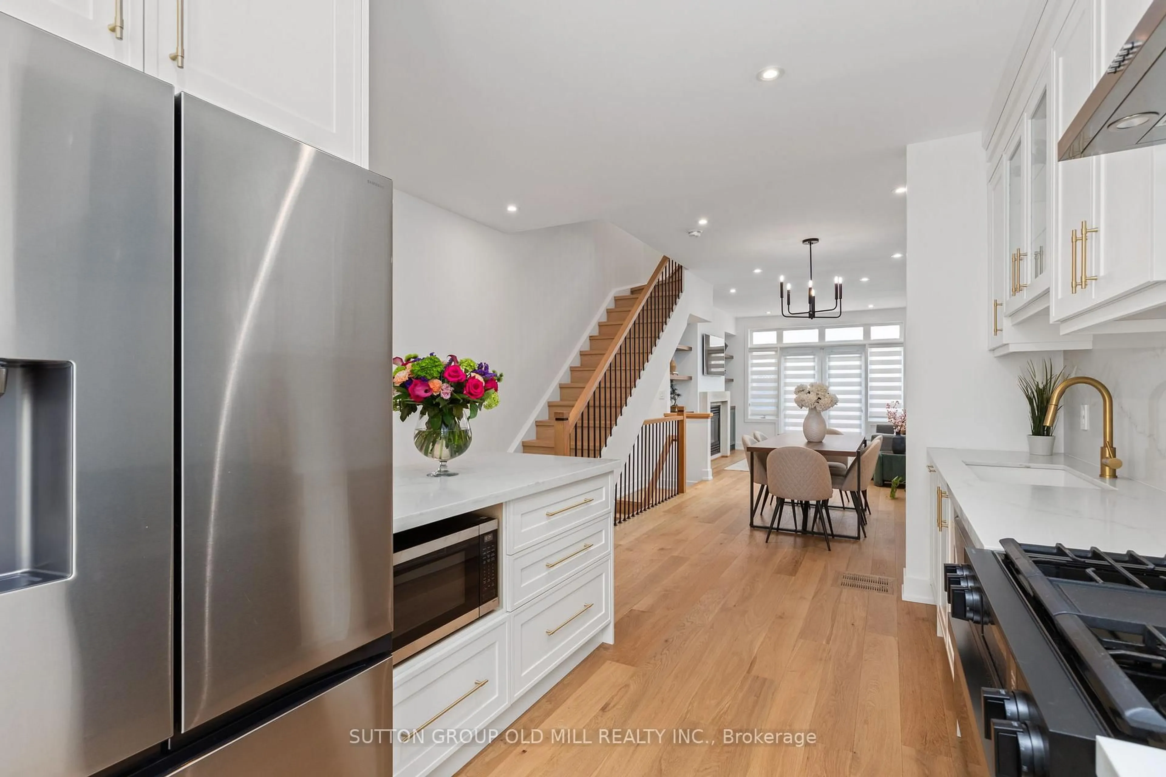 Open concept kitchen, unknown for 42 Furrow Lane, Toronto Ontario M8Z 0A3