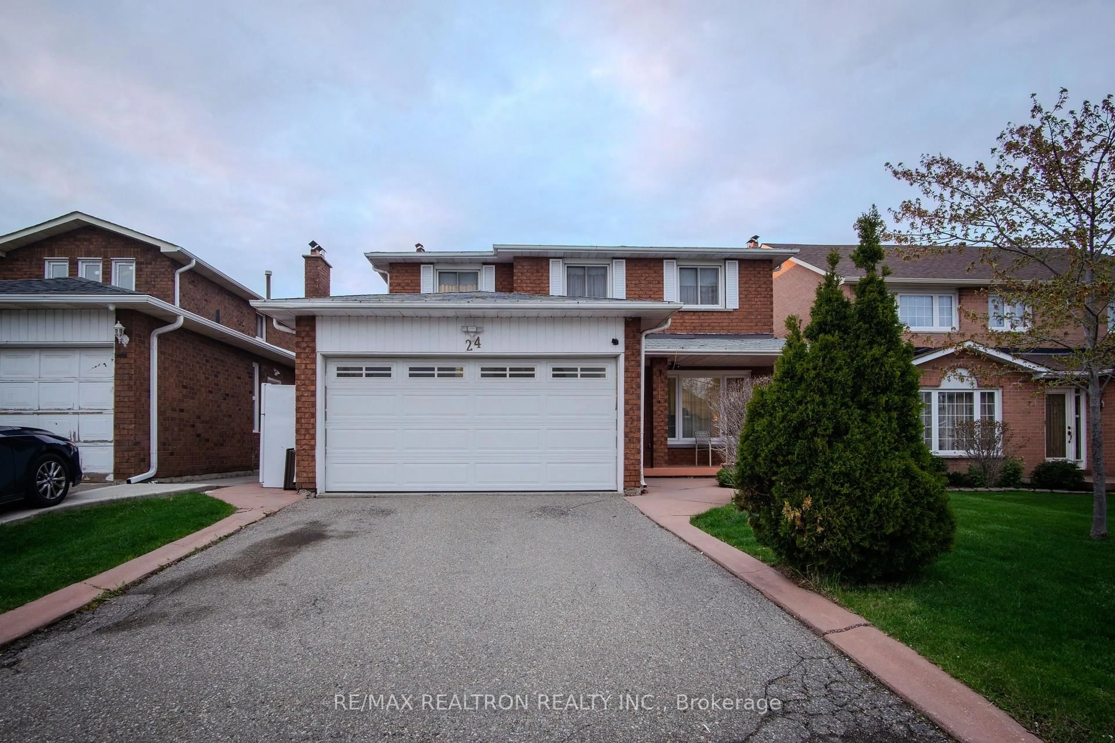 Home with brick exterior material, street for 24 Havelock Dr, Brampton Ontario L6W 4A4