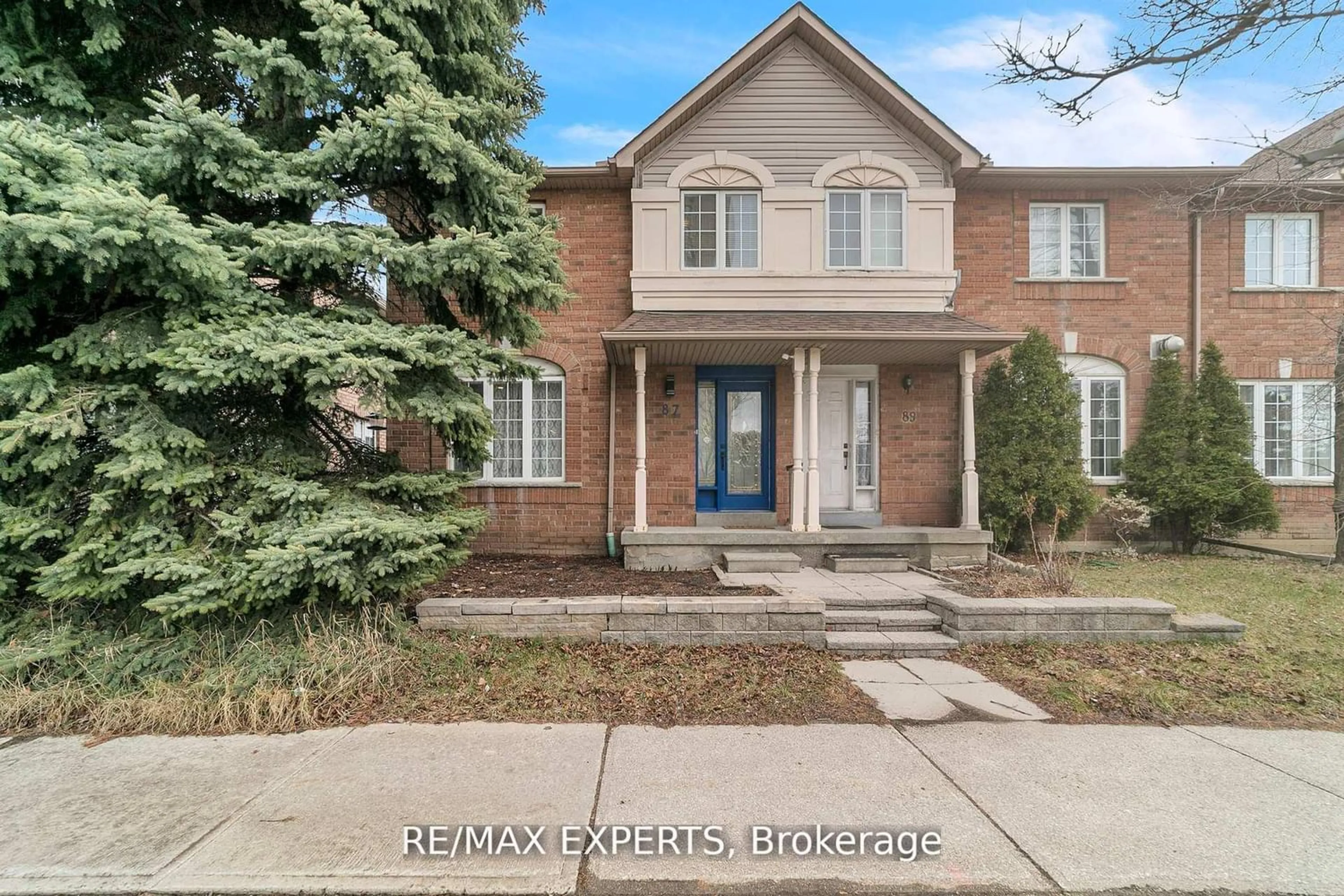 Home with brick exterior material, street for 35 Malta Ave #87, Brampton Ontario L6Y 5B4