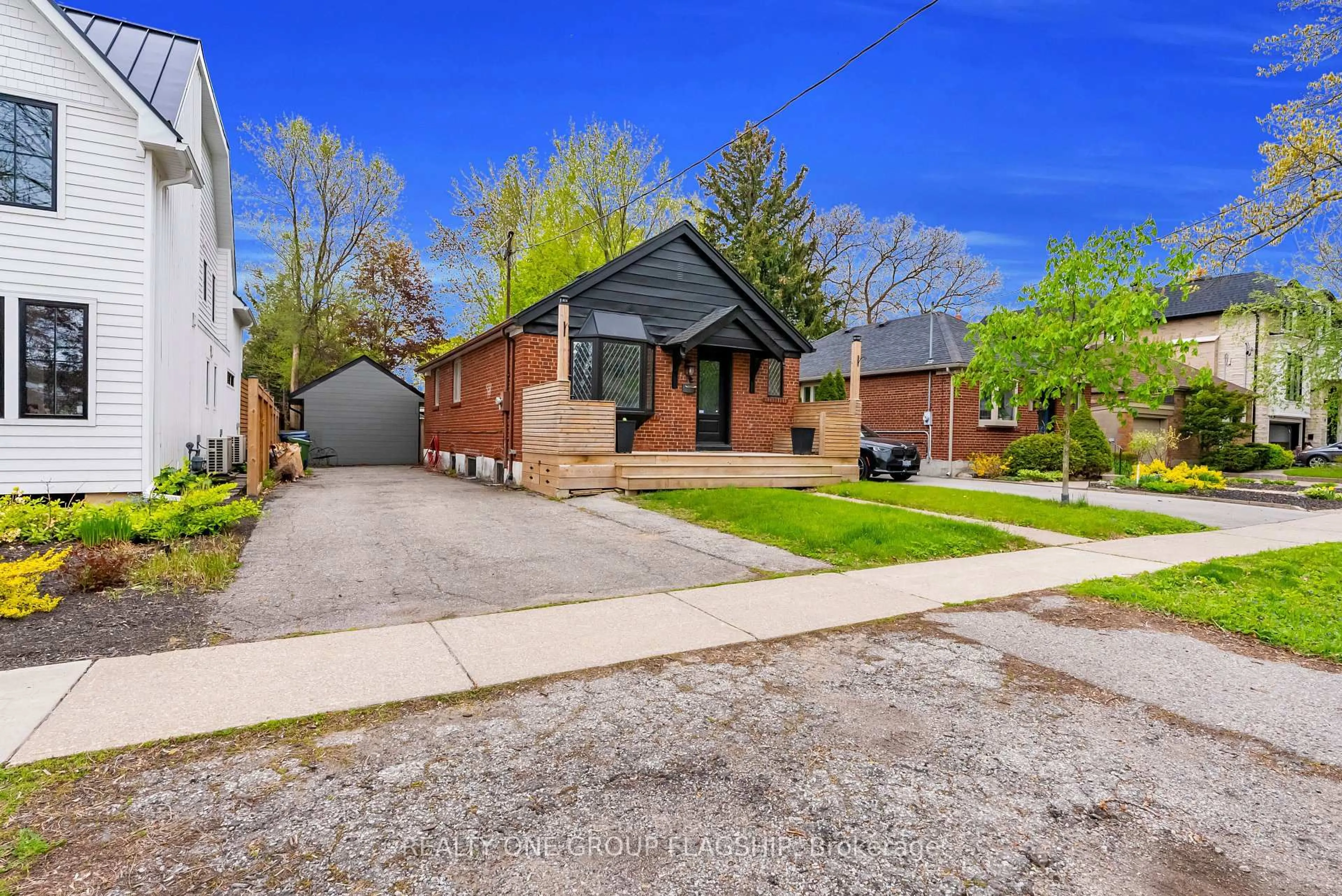 Home with brick exterior material, street for 19 Yorkview Dr, Toronto Ontario M8Z 2G1