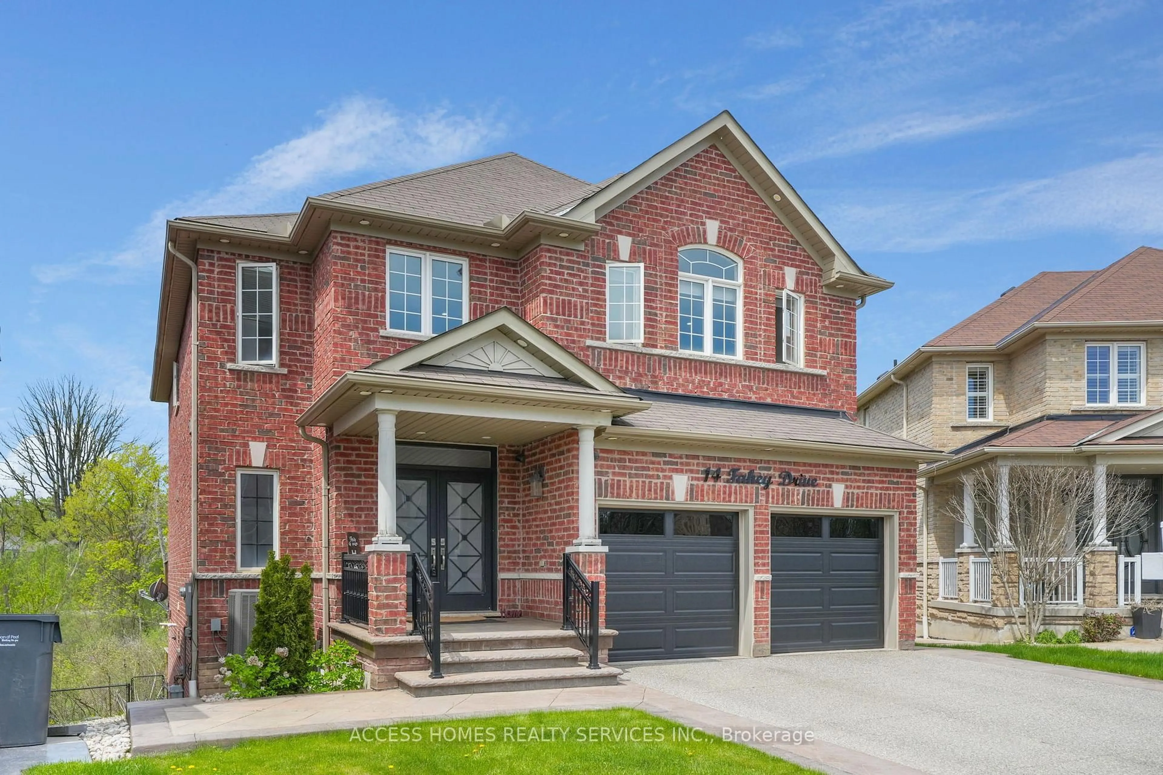 Home with brick exterior material, street for 14 Fahey Dr, Brampton Ontario L6Y 0N7