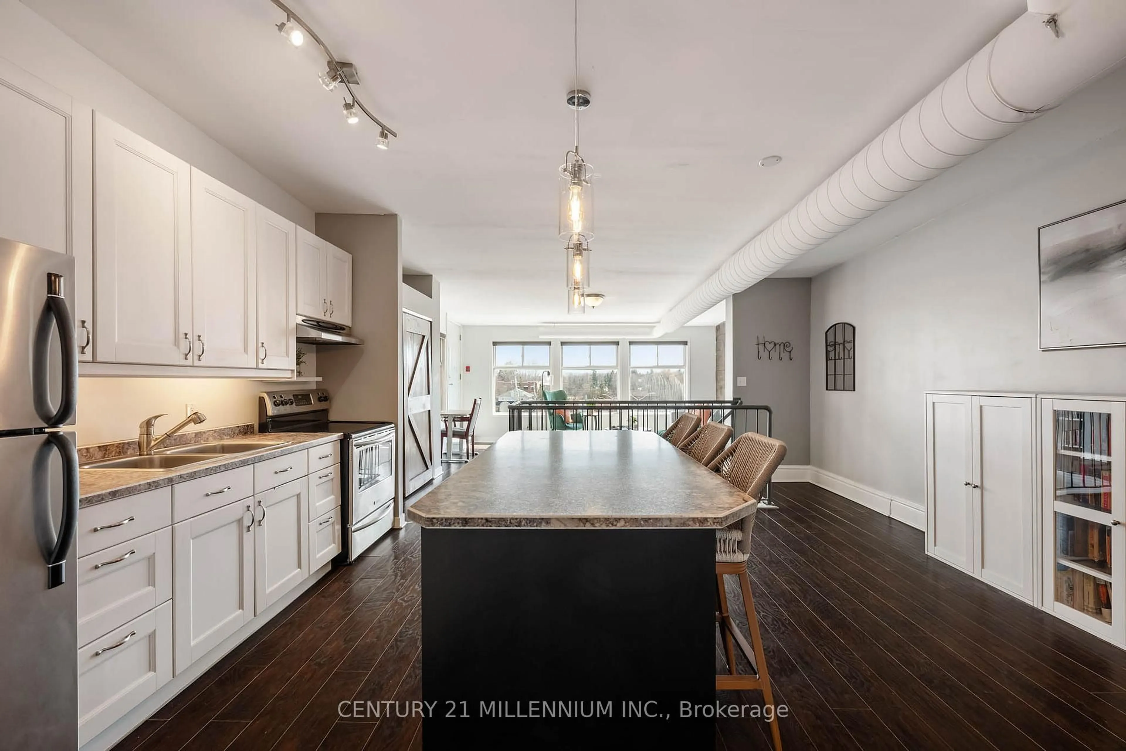 Open concept kitchen, unknown for 166 Broadway Ave #5, Orangeville Ontario L9W 1K3