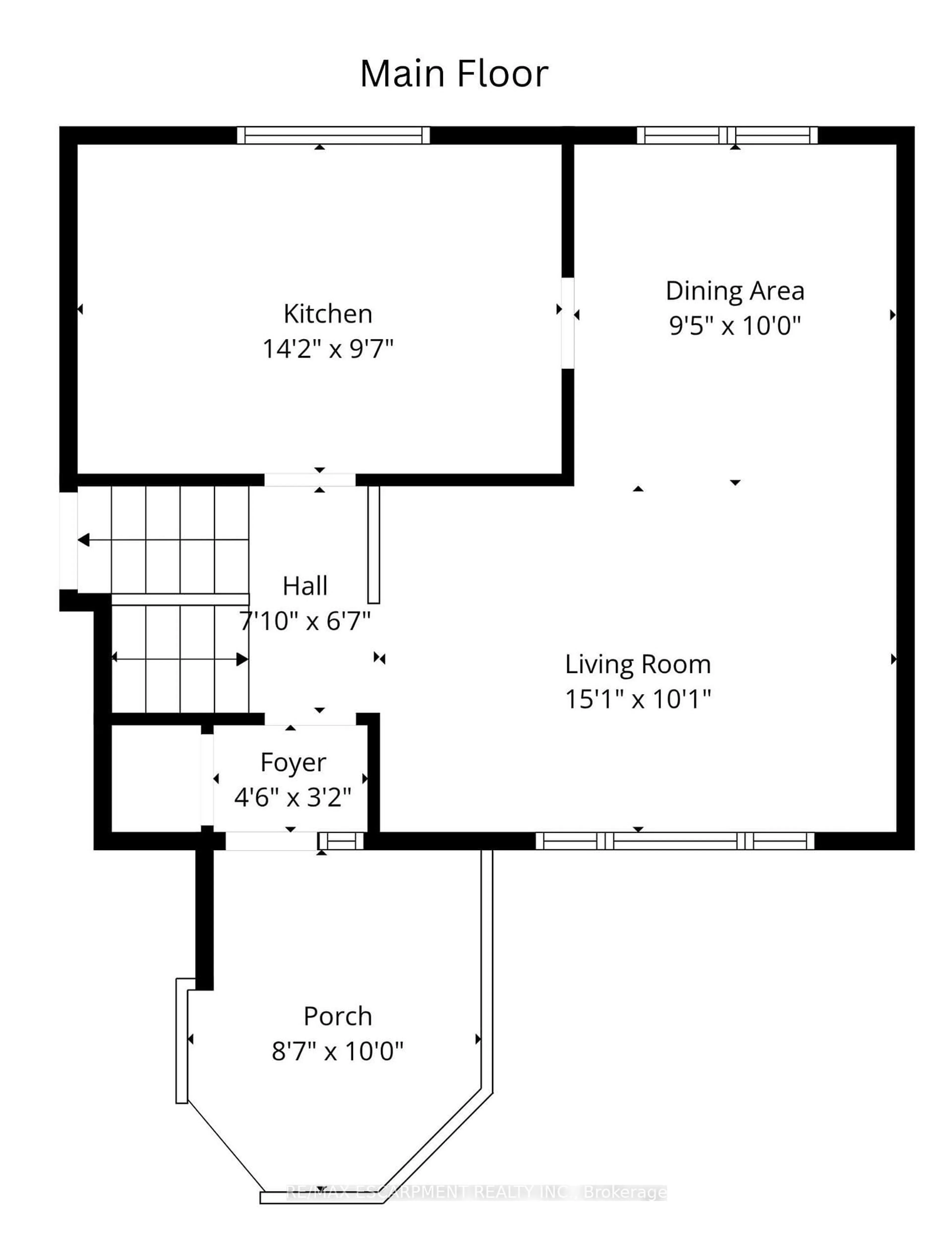Floor plan for 773 Paling Rd, Burlington Ontario L7R 3B6