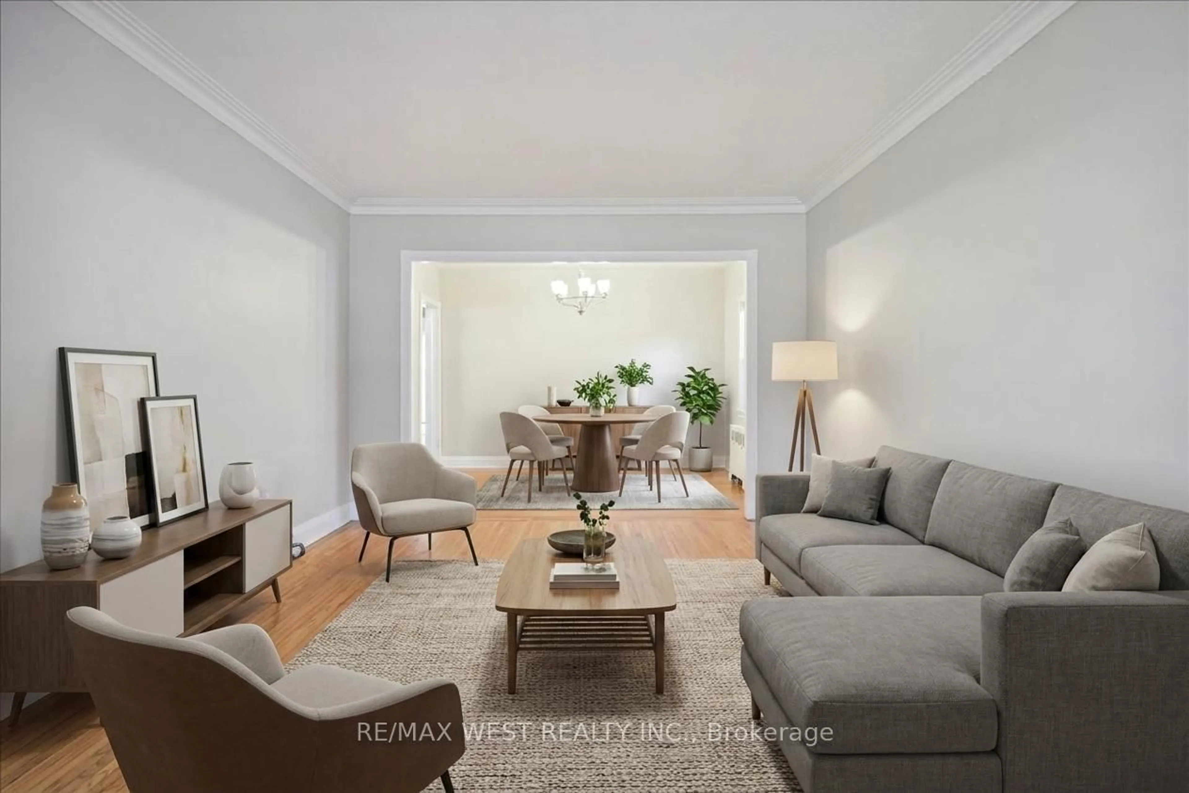 Living room with furniture, unknown for 29 Prennan Ave, Toronto Ontario M9B 4B7