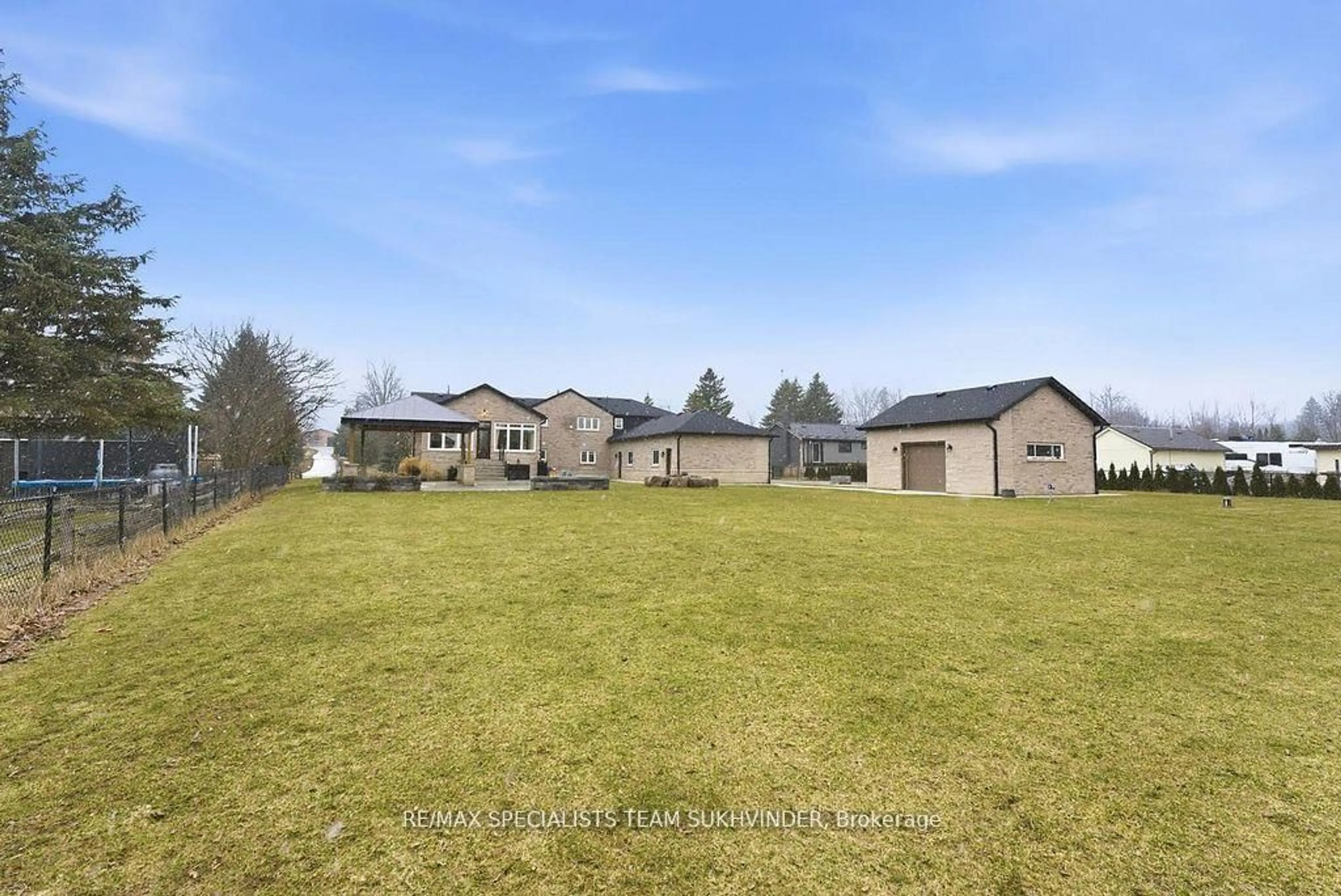 A pic from outside/outdoor area/front of a property/back of a property/a pic from drone, water/lake/river/ocean view for 12463 Eighth Line, Halton Hills Ontario L7G 4S4