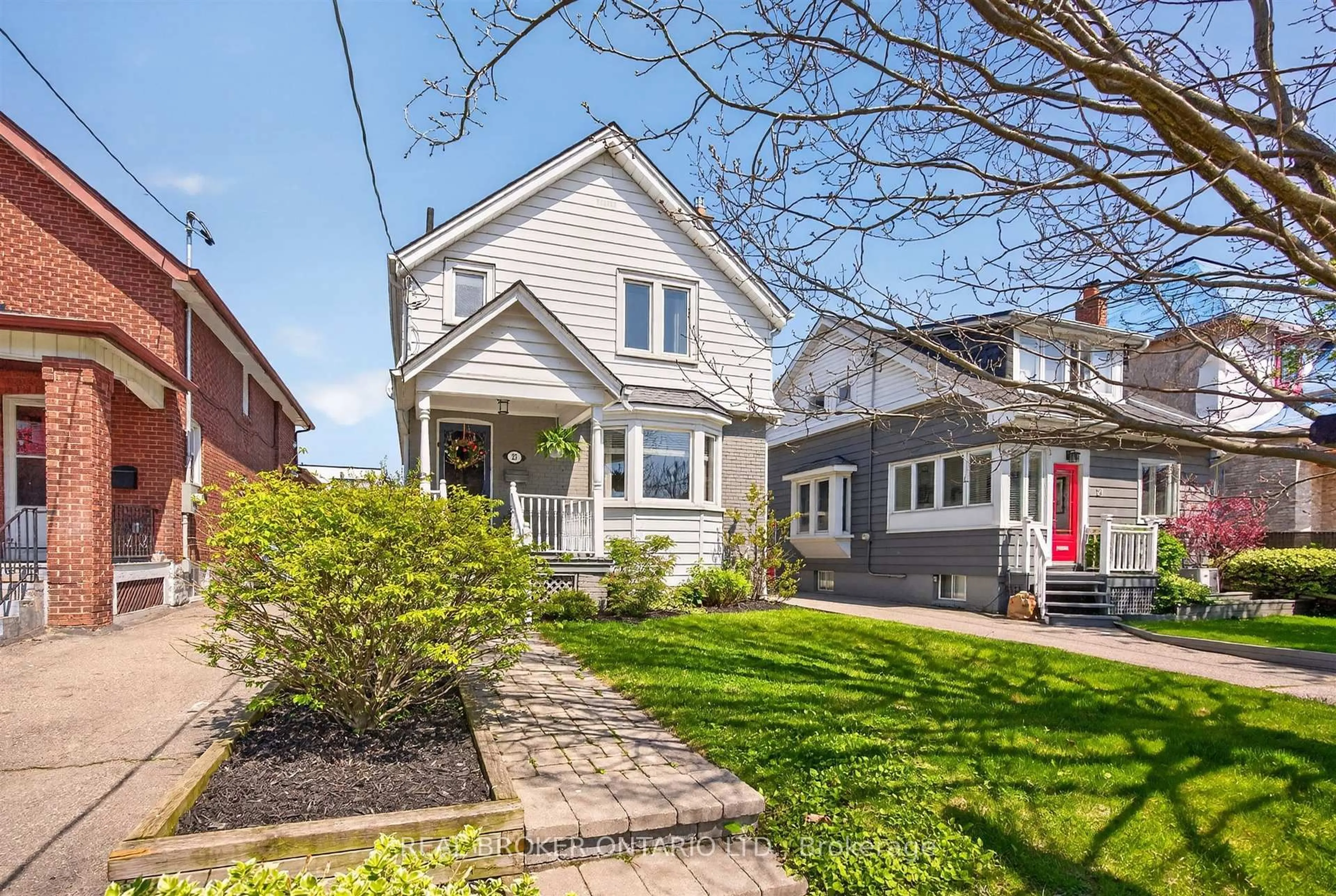 Home with brick exterior material, street for 23 Second St, Toronto Ontario M8V 2X1