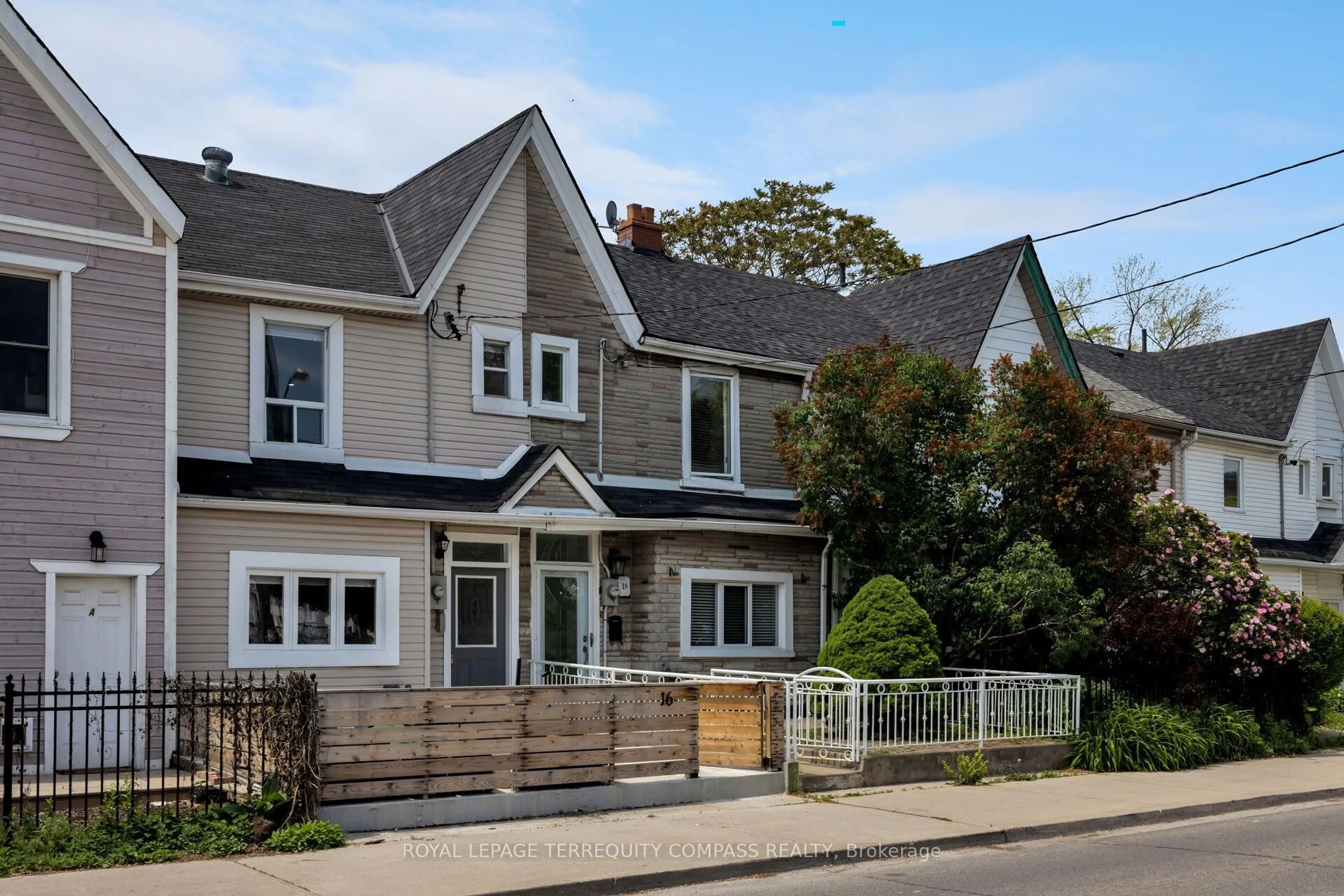 Home with brick exterior material, street for 18 Brock Ave, Toronto Ontario M6K 2K8