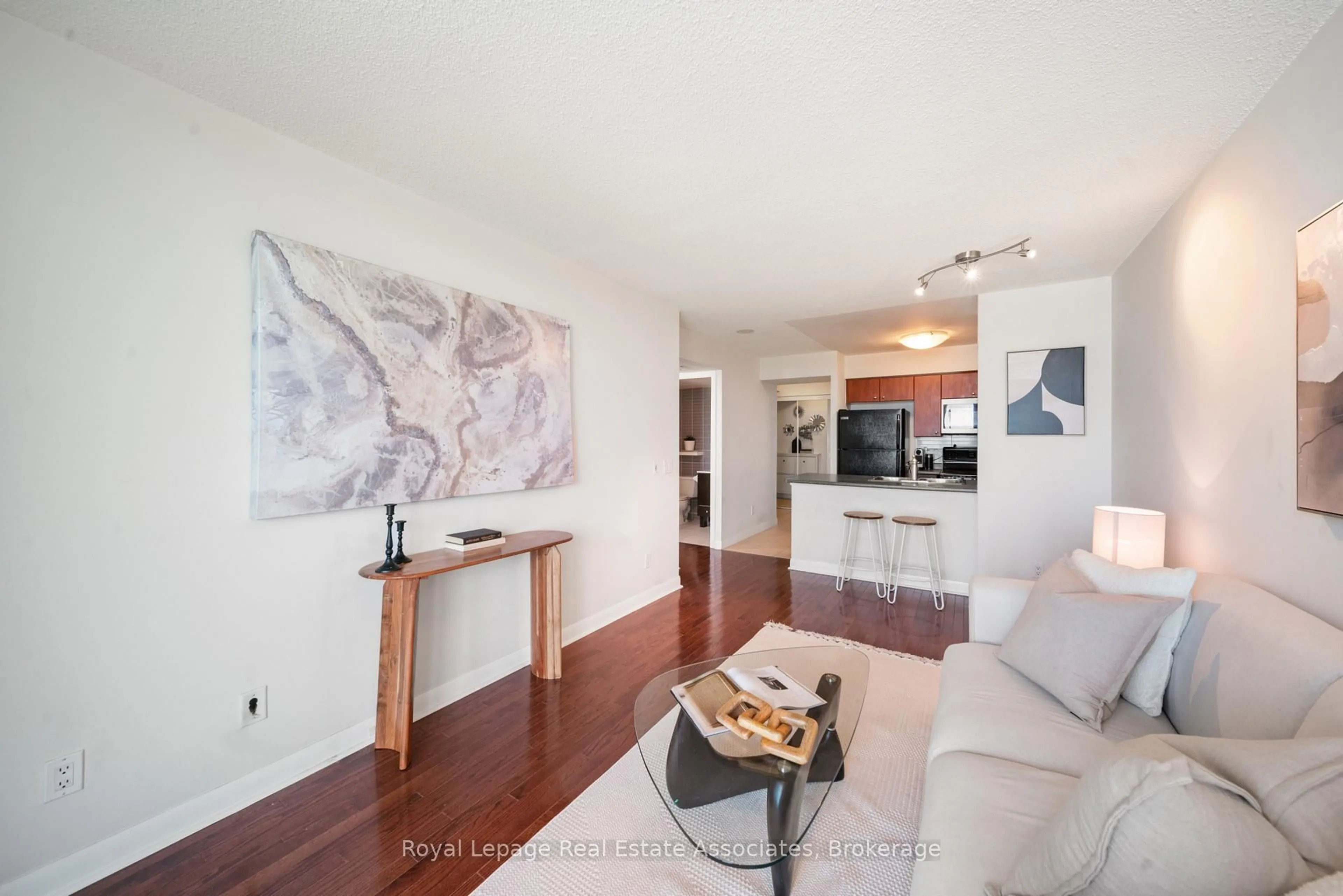 Living room with furniture, unknown for 225 Sherway Gardens Rd #1601, Toronto Ontario M9C 0A3