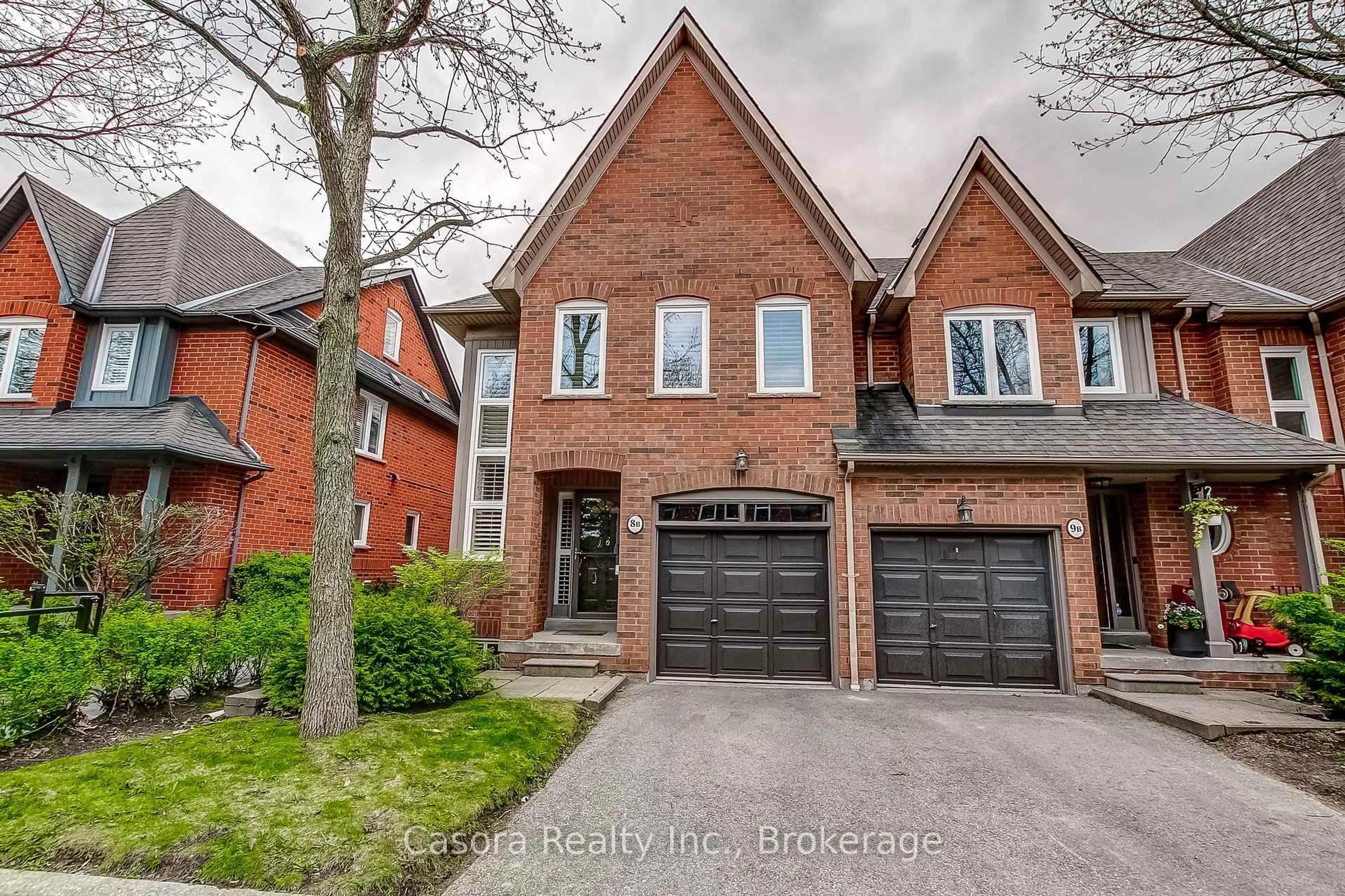 Home with brick exterior material, street for 1084 Queen St #8B, Mississauga Ontario L5H 4K4