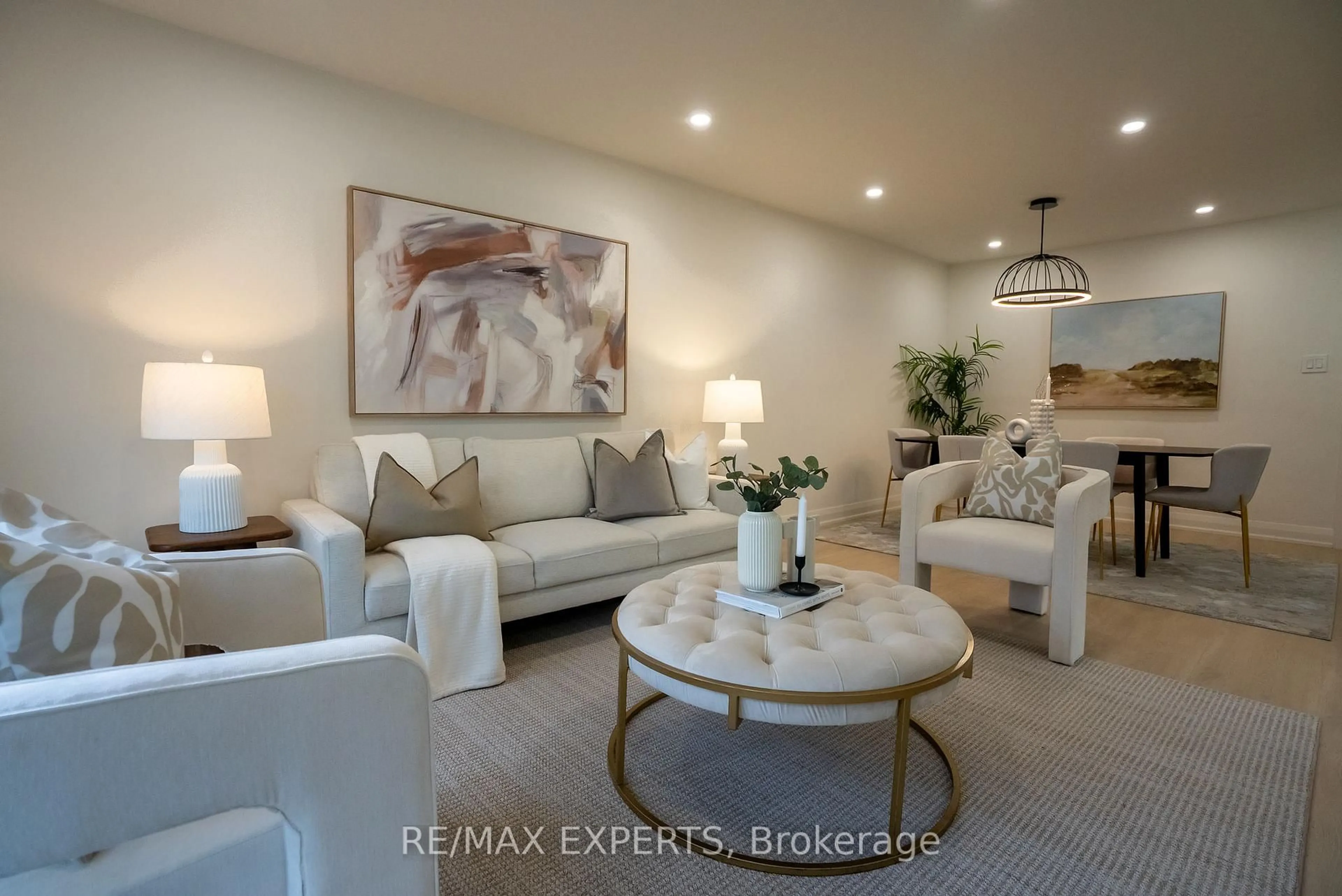 Living room with furniture, unknown for 27 Fallingdale Cres, Brampton Ontario L6T 3J5