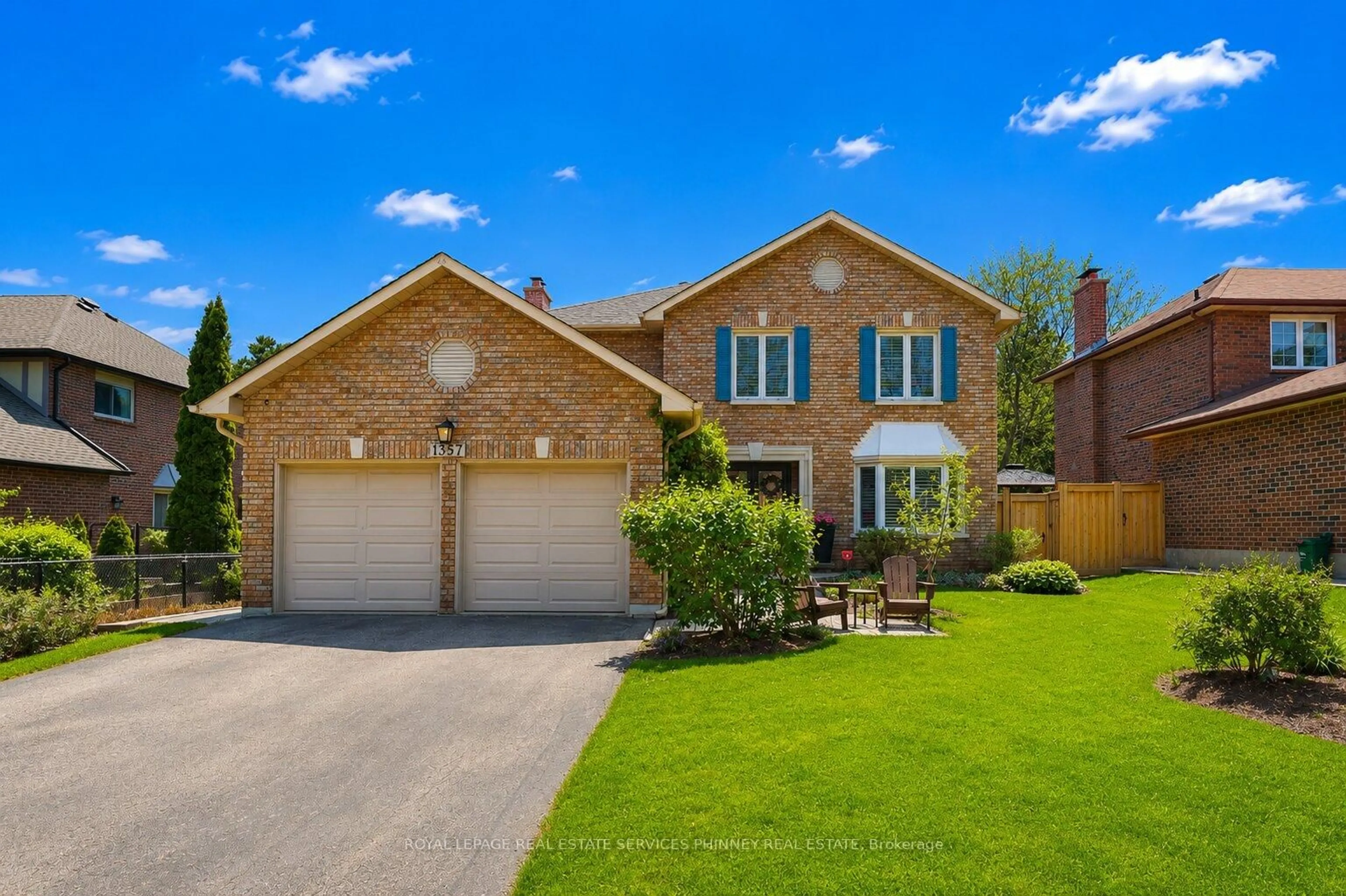Home with brick exterior material, street for 1357 Golden Meadow Tr, Oakville Ontario L6H 3H1