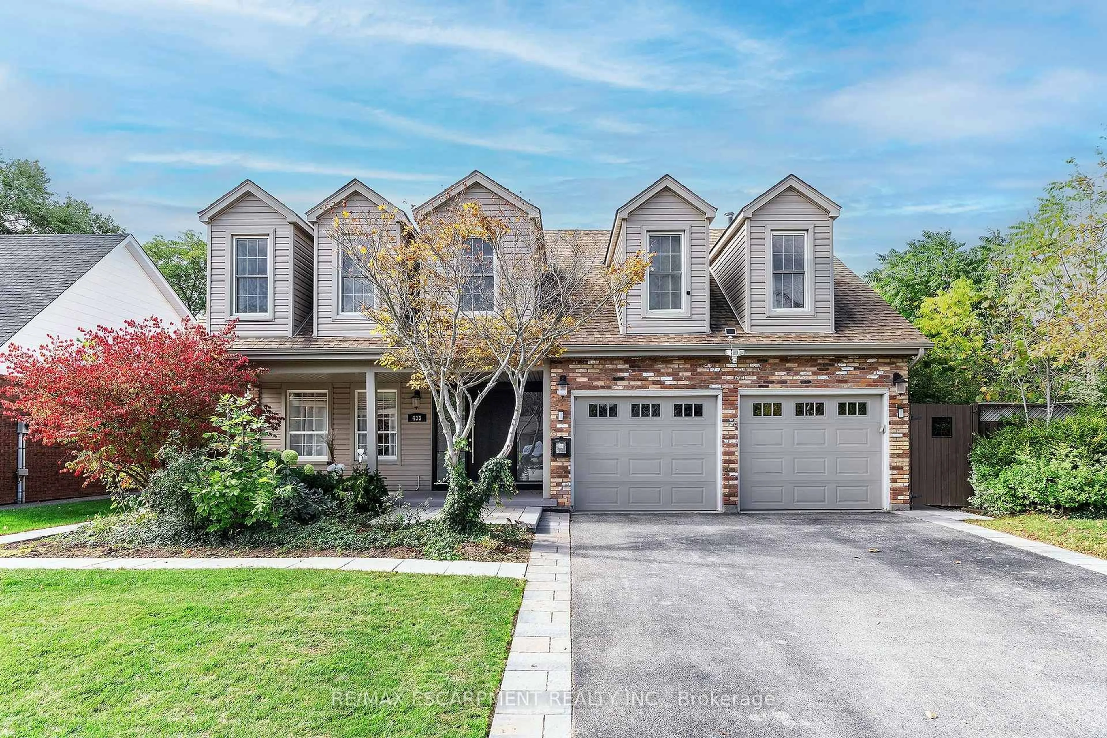 Home with brick exterior material, street for 436 Goodram Dr, Burlington Ontario L7L 2K1