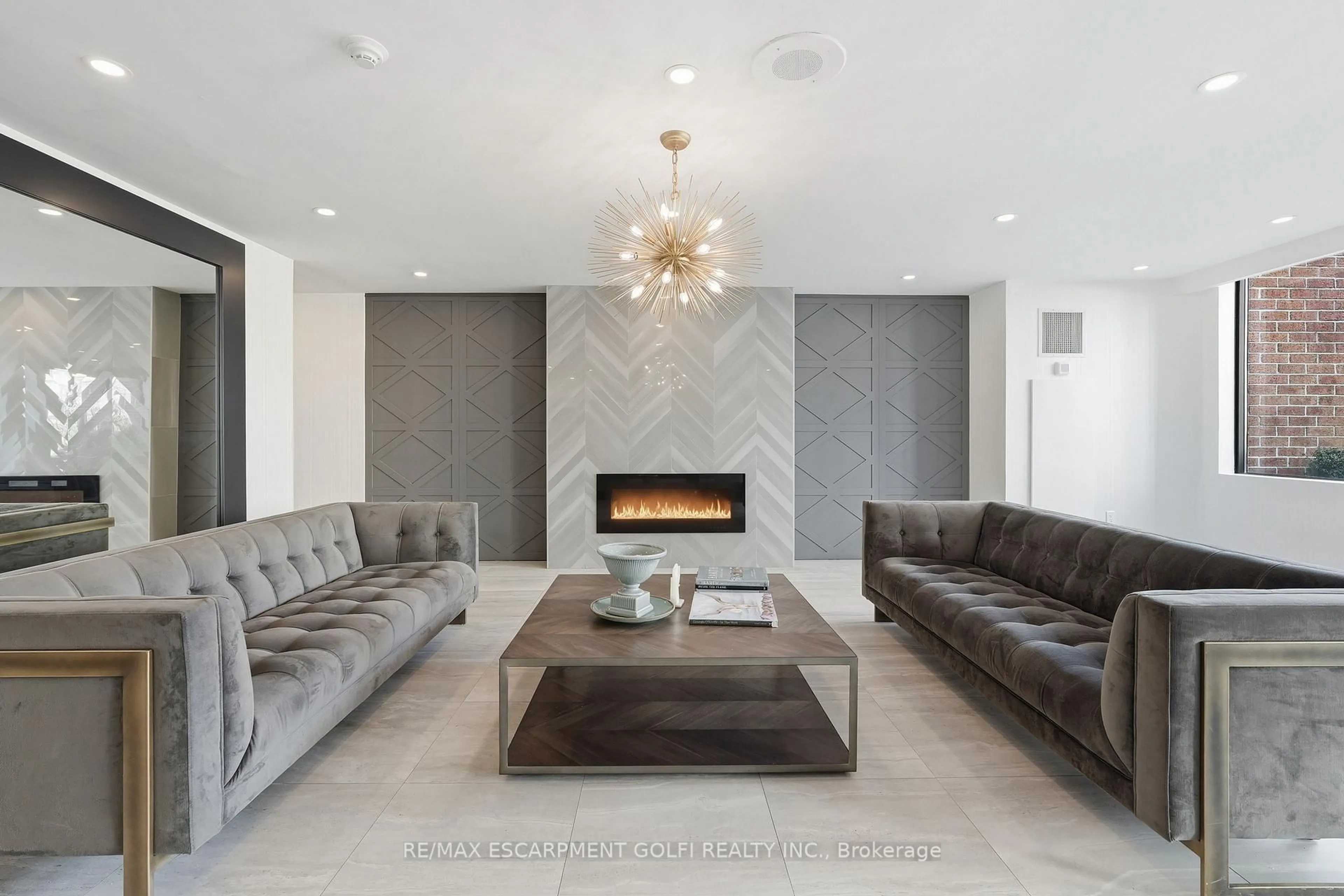 Living room with furniture, unknown for 1270 Maple Crossing Blvd #208, Burlington Ontario L7S 2J3