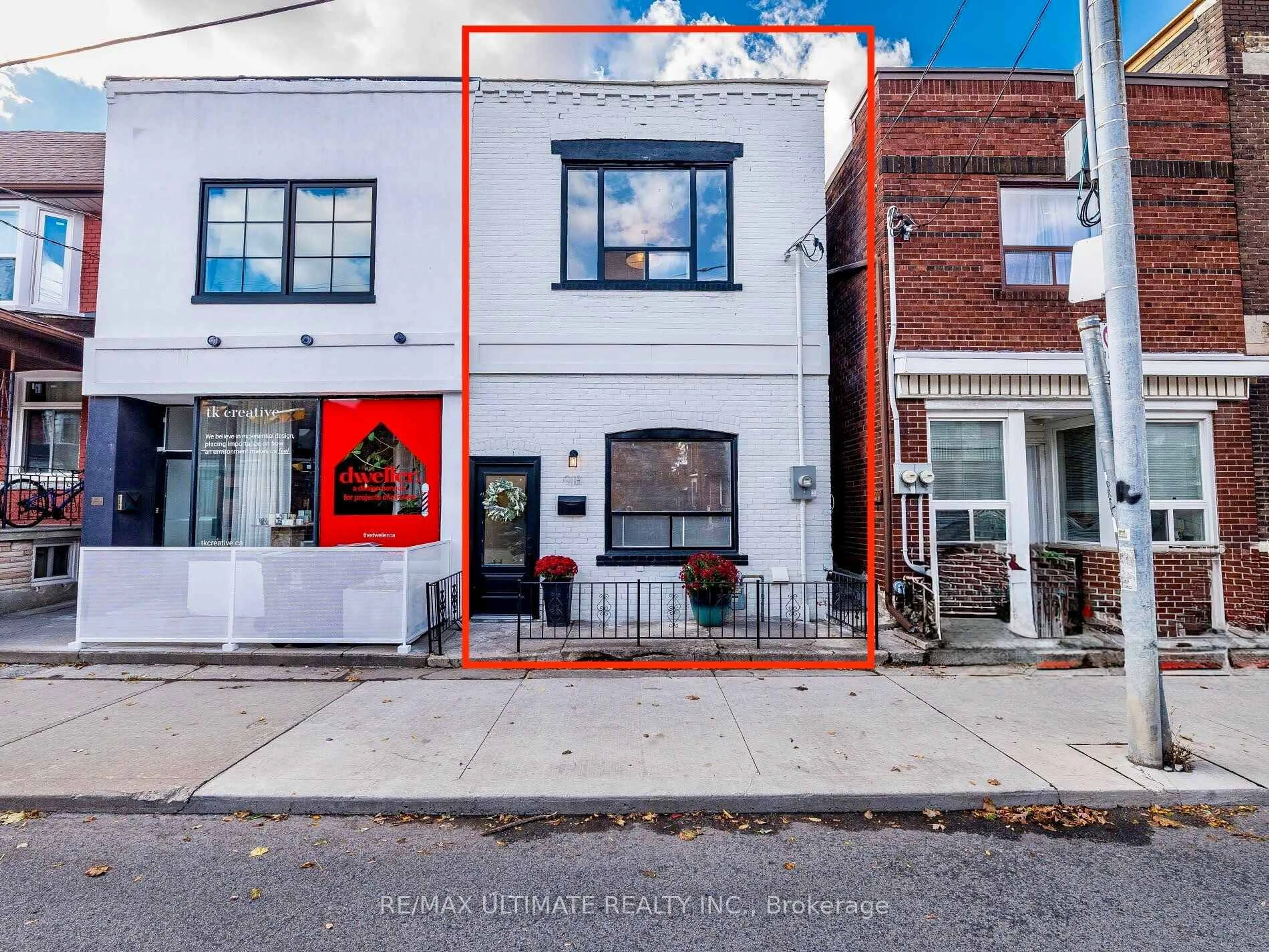 Home with brick exterior material, street for 918 Ossington Ave, Toronto Ontario M6G 3V1
