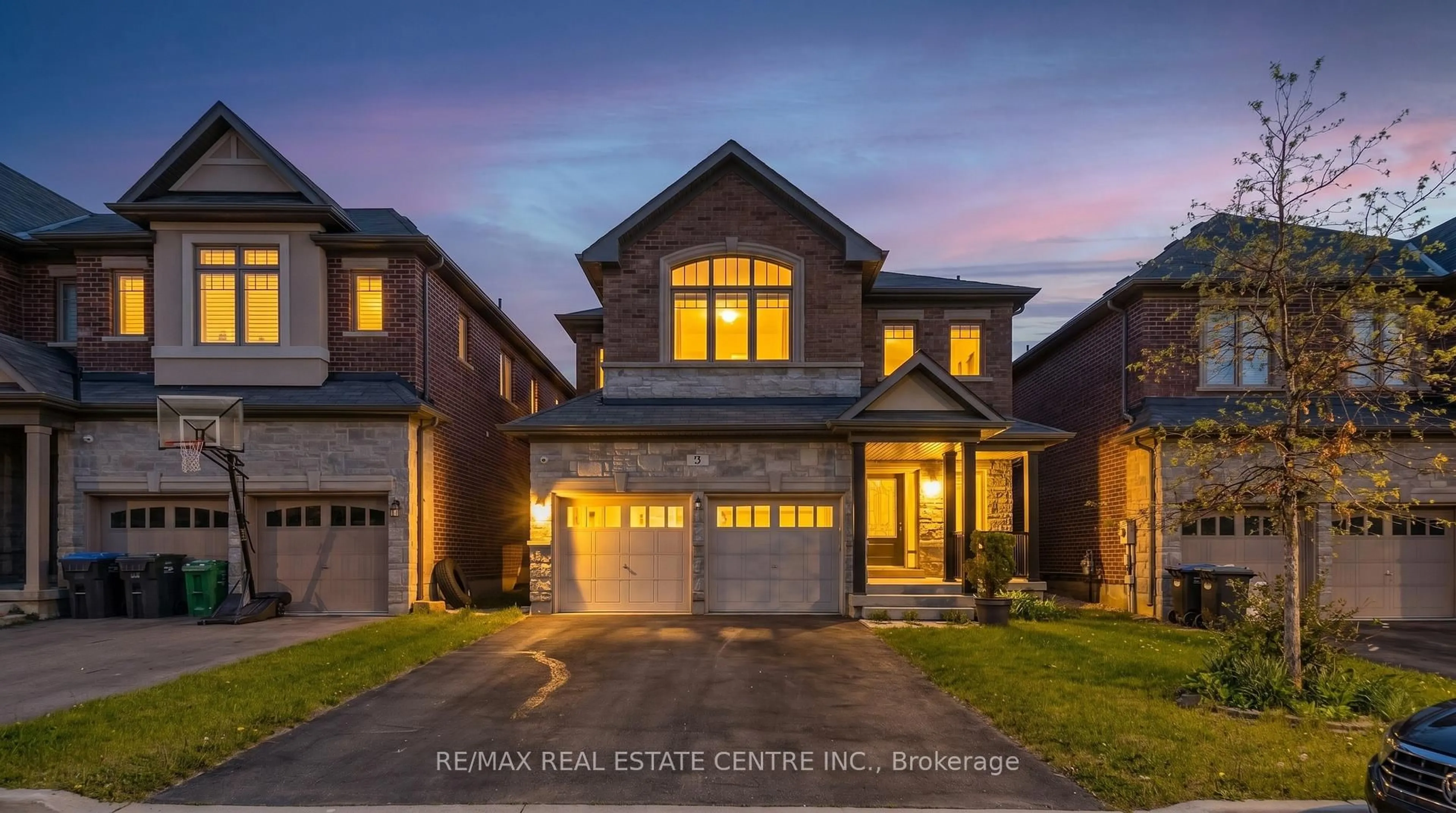 Home with brick exterior material, street for 3 Prairie Creek Cres, Brampton Ontario L6Y 6C9