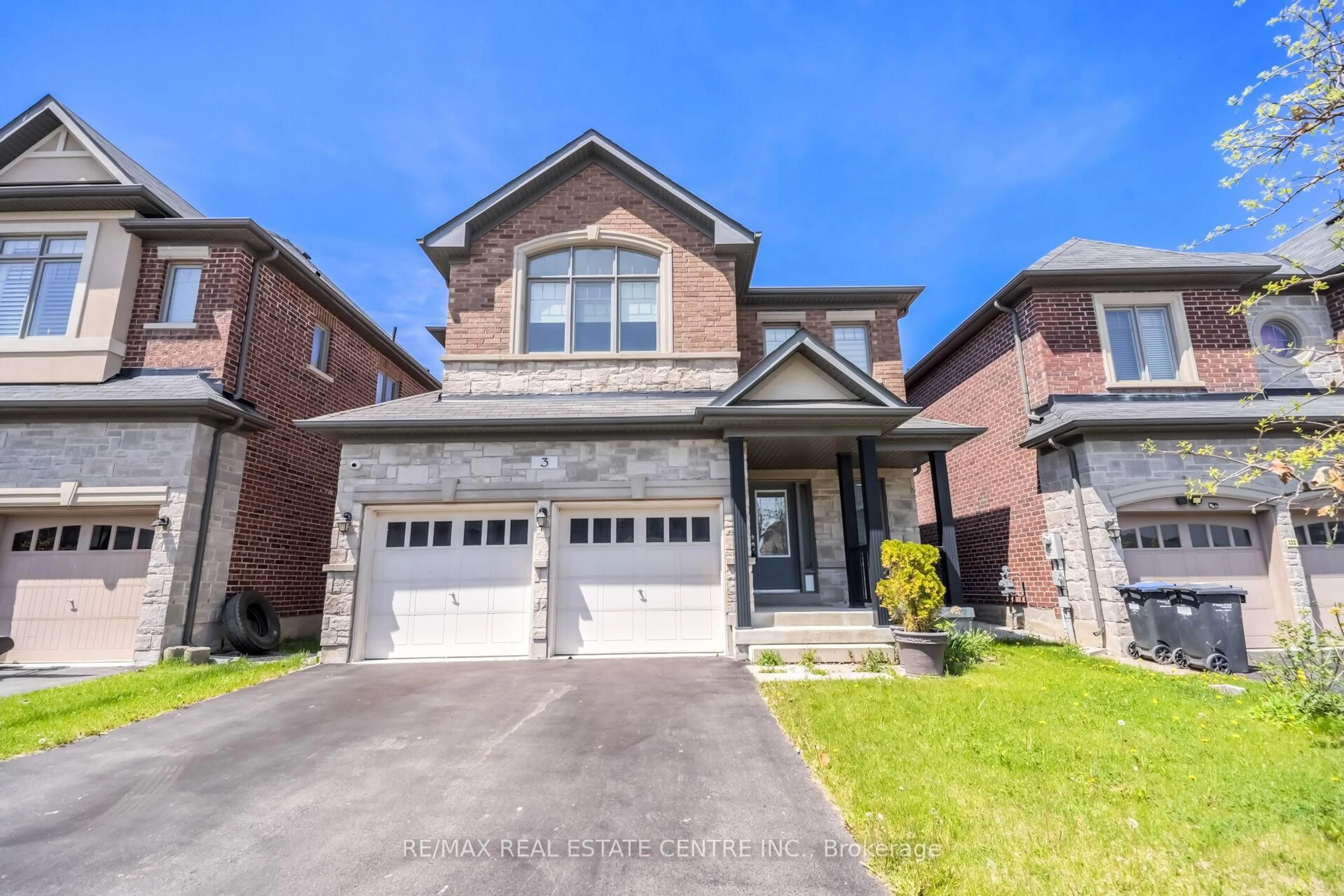 Home with brick exterior material, street for 3 Prairie Creek Cres, Brampton Ontario L6Y 6C9