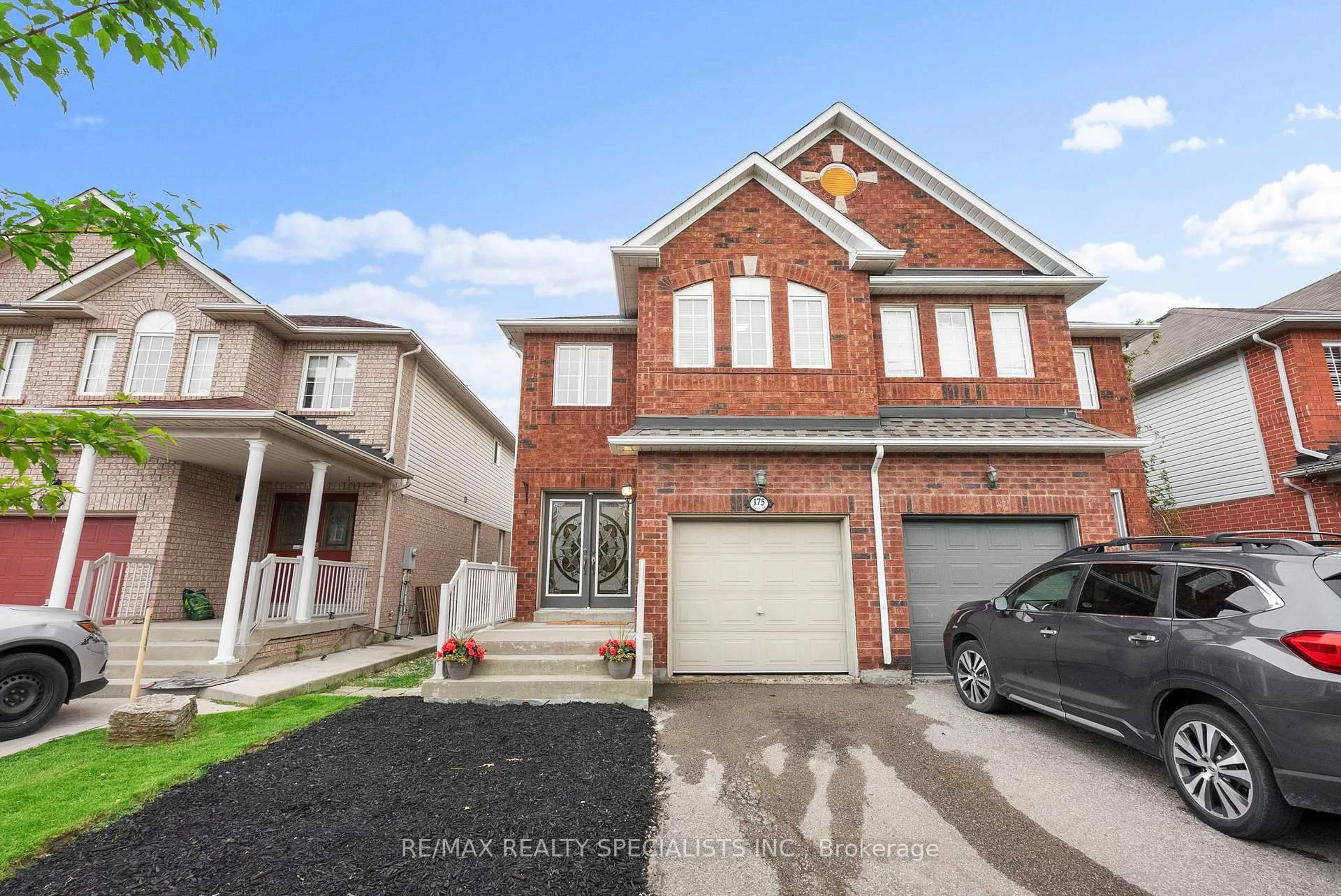 Home with brick exterior material, street for 175 Manley Lane, Milton Ontario L9T 5P1