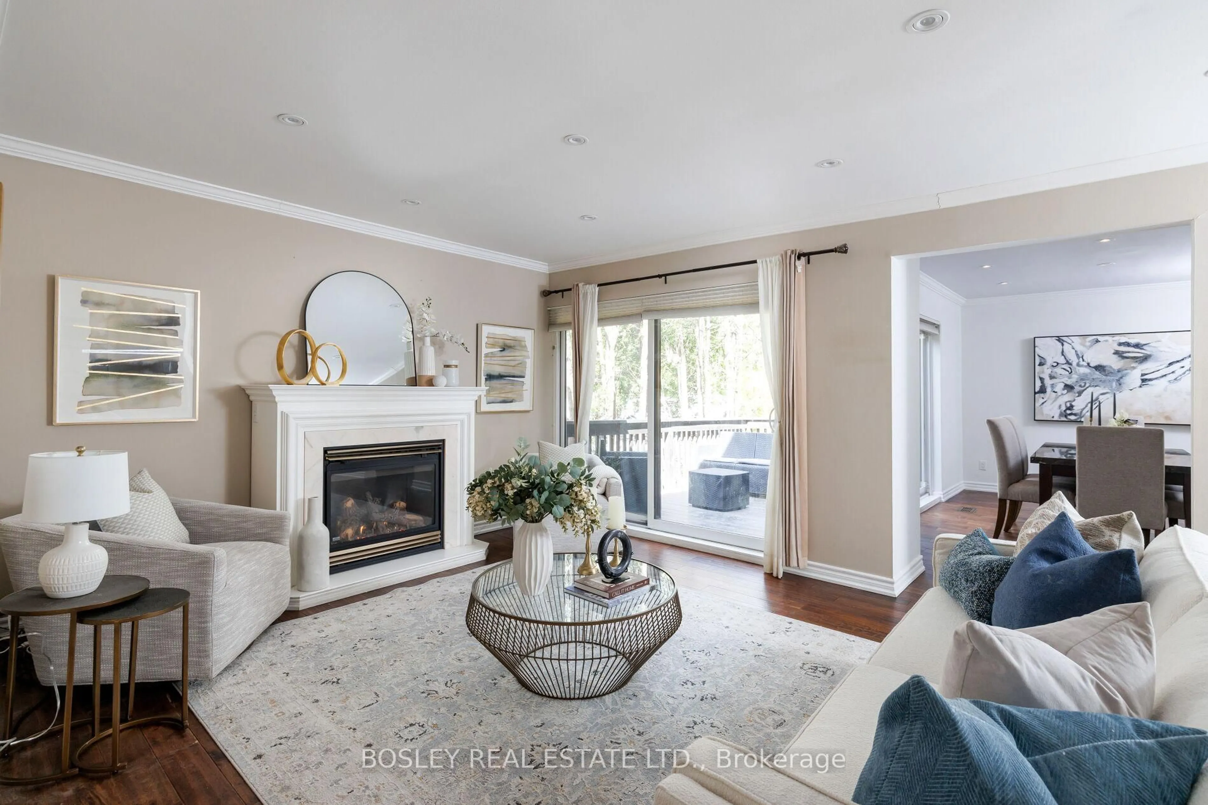 Living room with furniture, unknown for 12 Redstone Path, Toronto Ontario M9C 1Y7