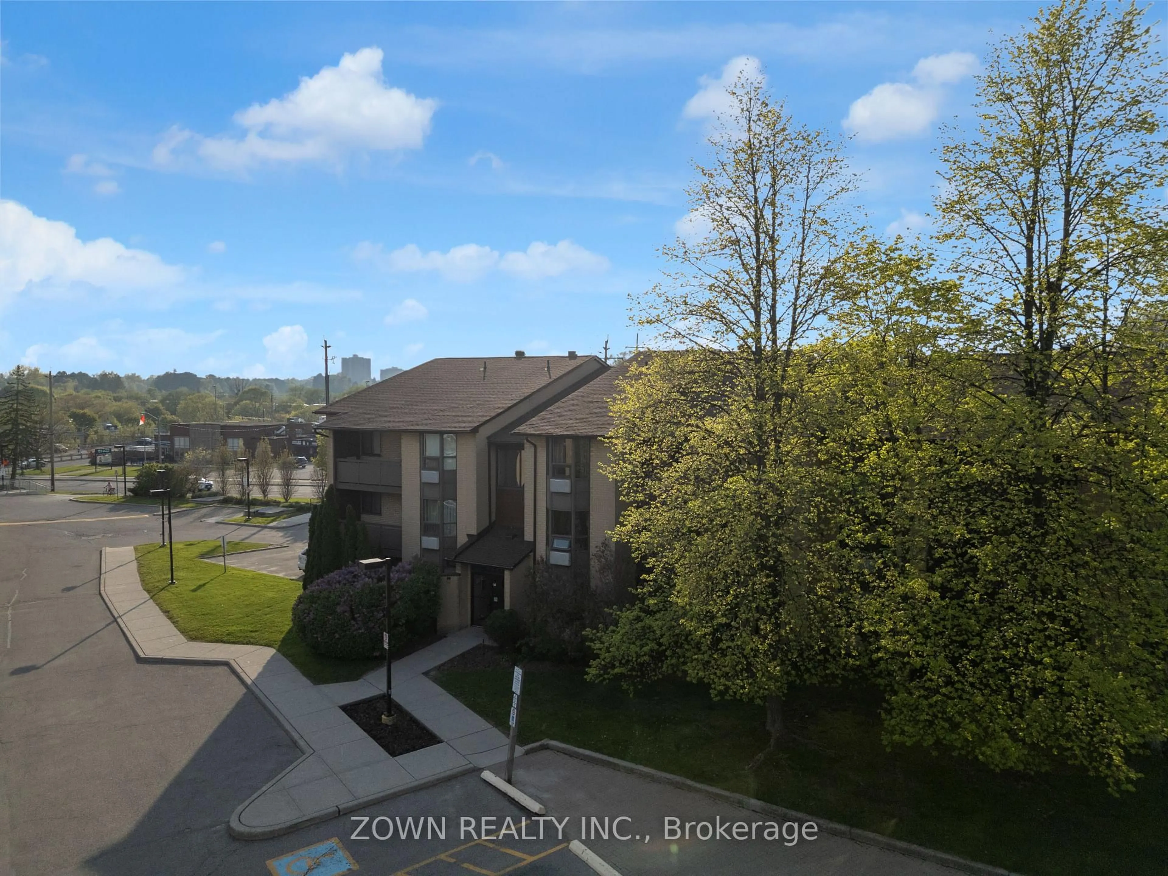 A pic from outside/outdoor area/front of a property/back of a property/a pic from drone, city buildings view from balcony for 3835 Lakeshore Blvd #210, Toronto Ontario M8W 1R2