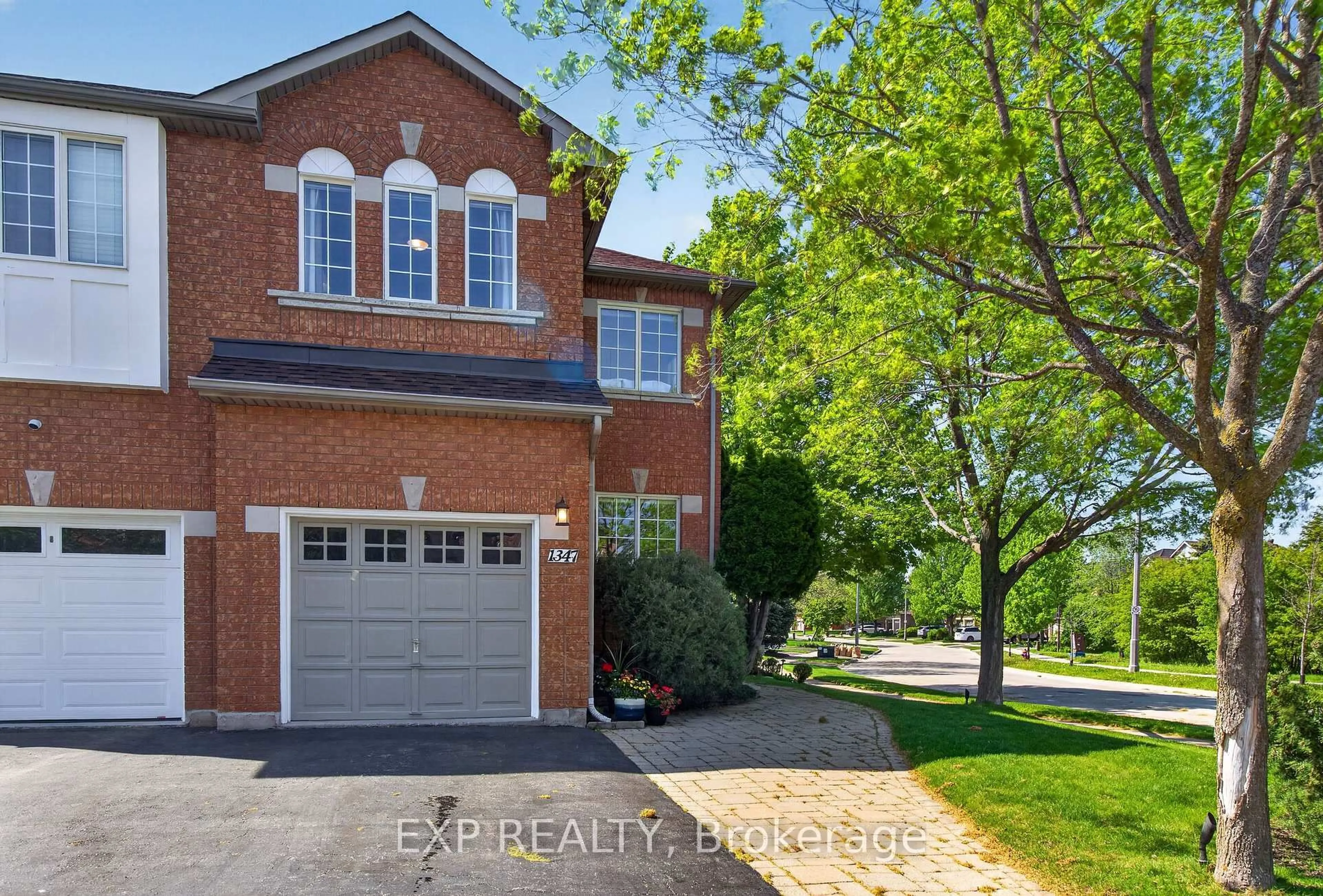 Home with brick exterior material, street for 1347 Brookstar Dr, Oakville Ontario L6M 3W1