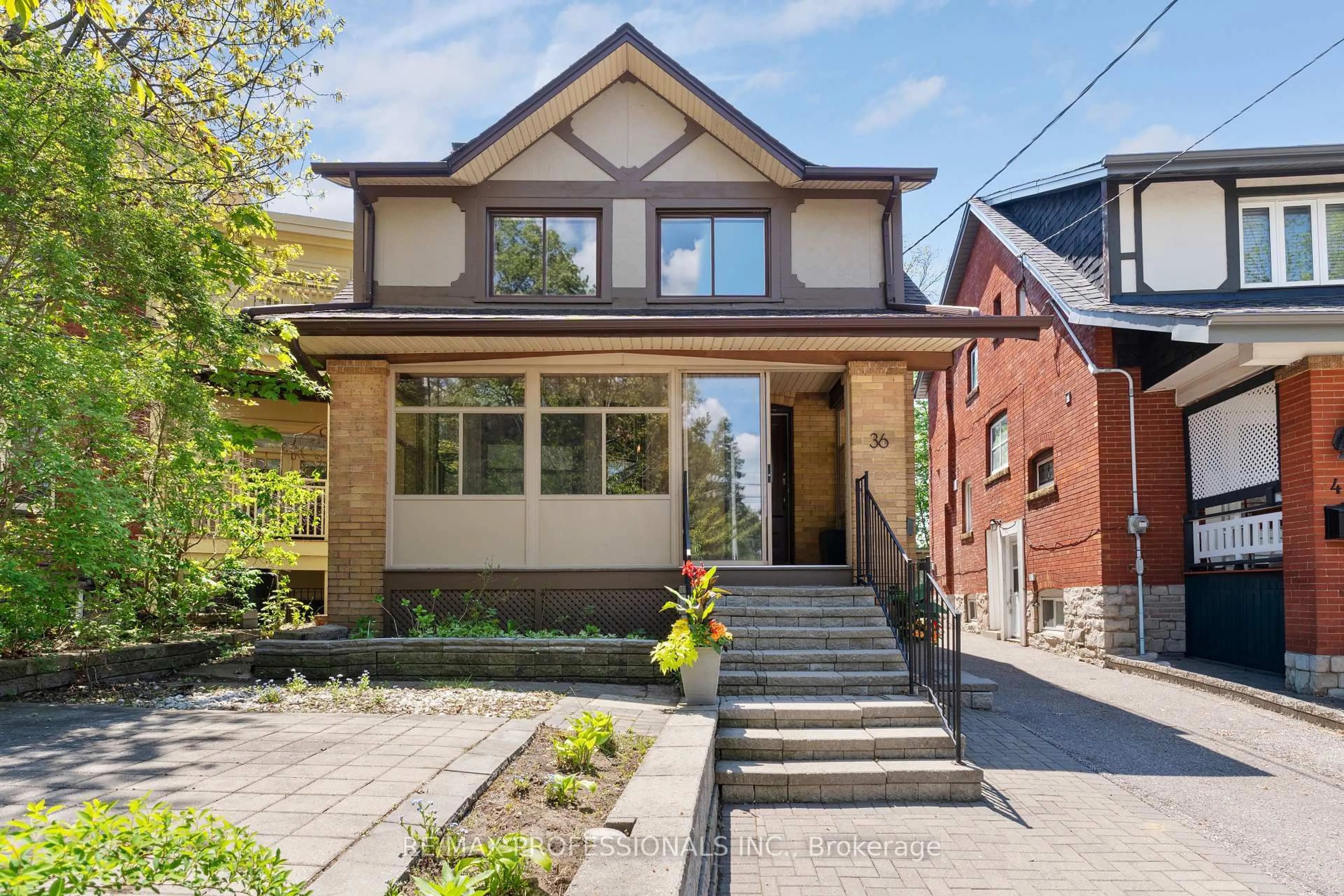 Home with brick exterior material, street for 36 Gothic Ave, Toronto Ontario M6P 2V9