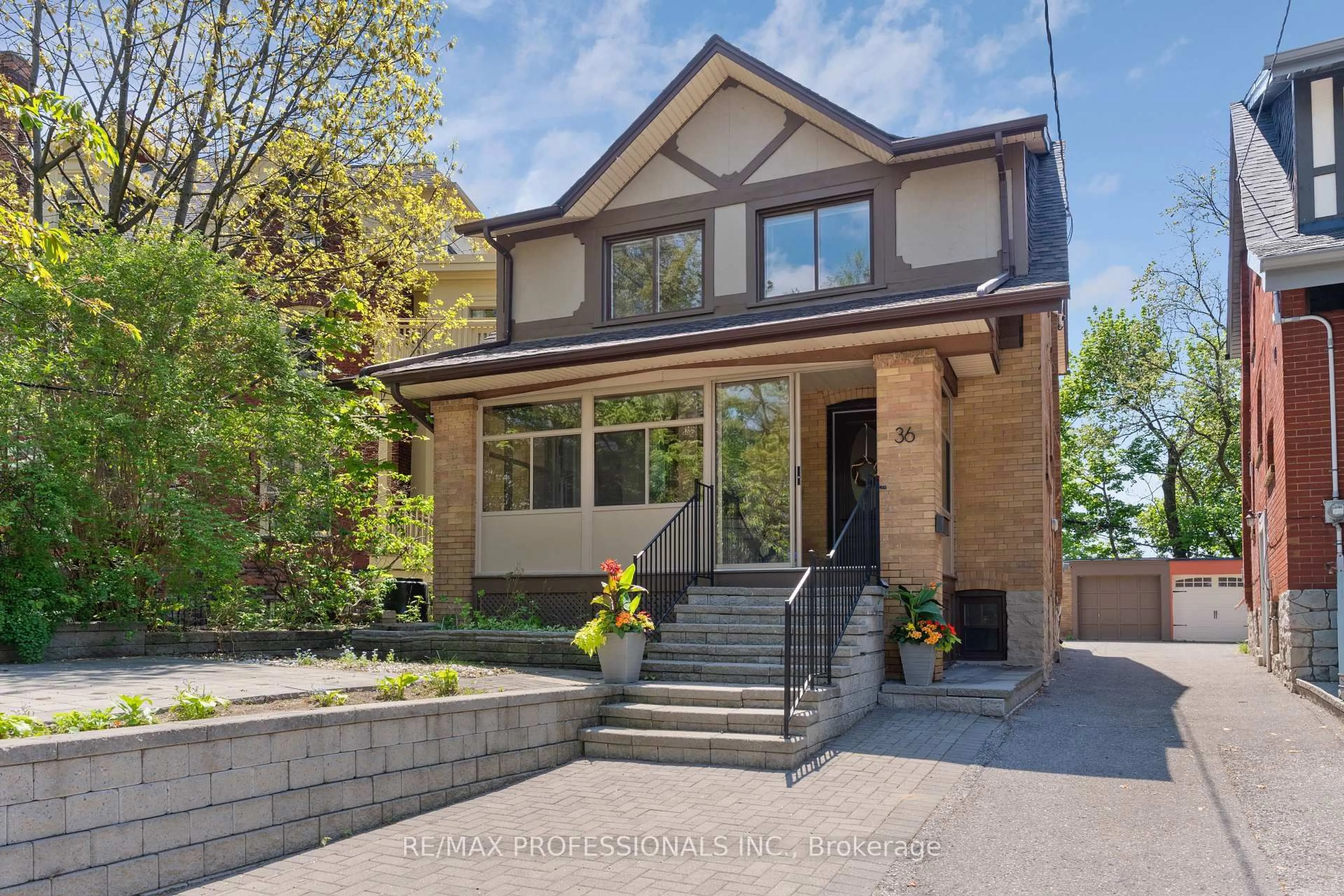 Home with brick exterior material, street for 36 Gothic Ave, Toronto Ontario M6P 2V9