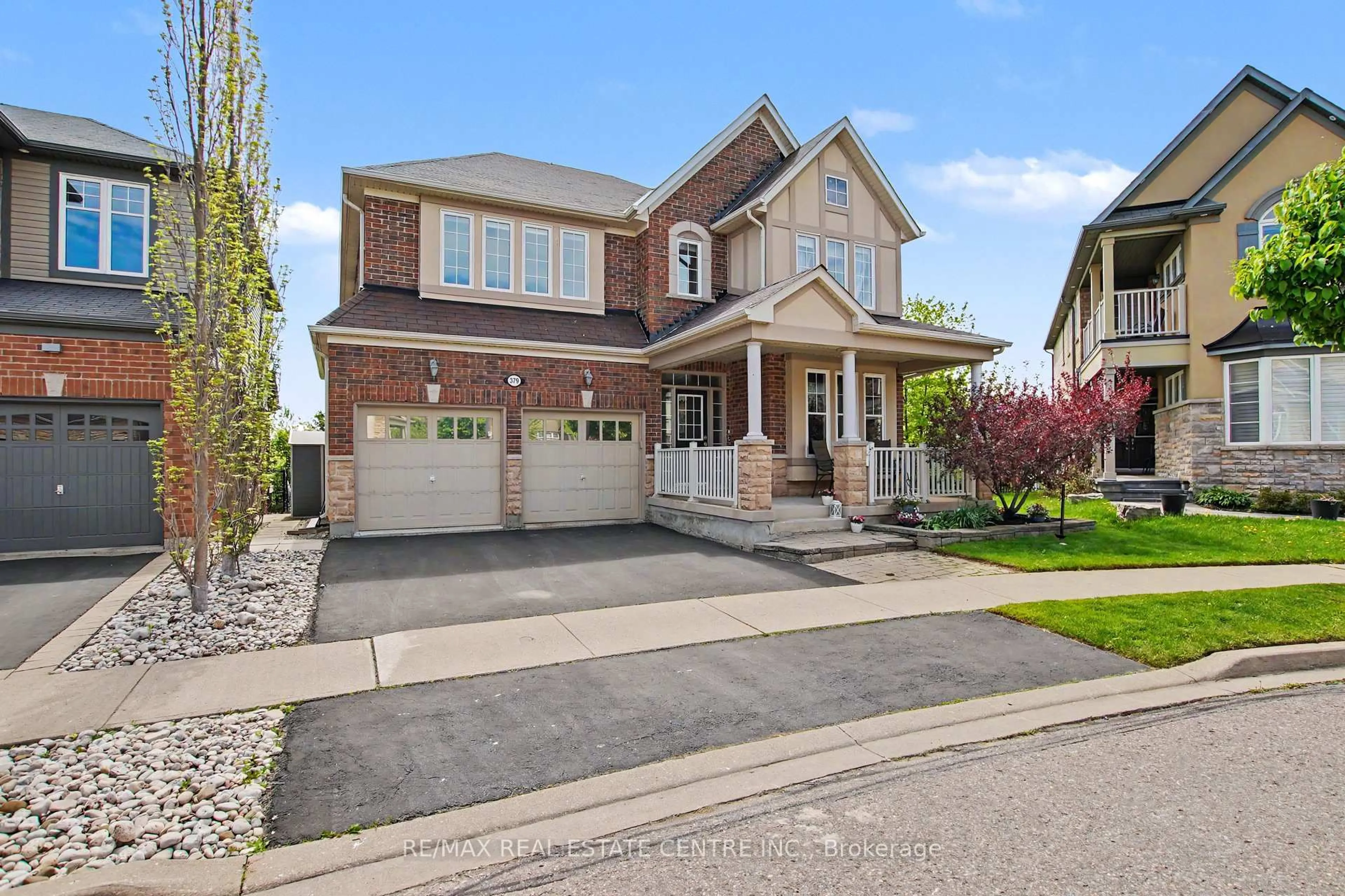 Home with brick exterior material, street for 379 Wettlaufer Terr, Milton Ontario L9T 7N4