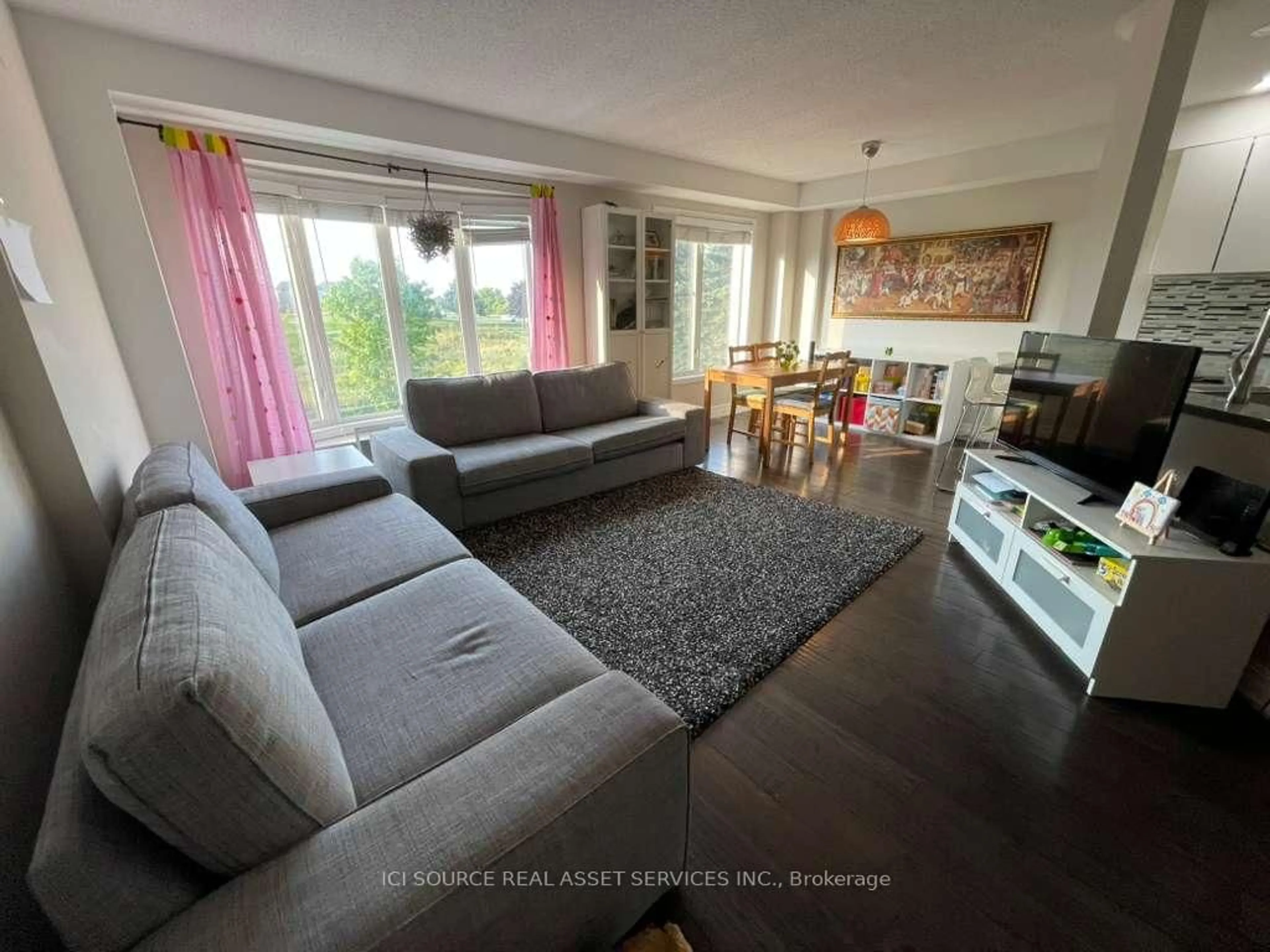 Living room with furniture, unknown for 63C View Green Cres, Toronto Ontario M9W 7E1